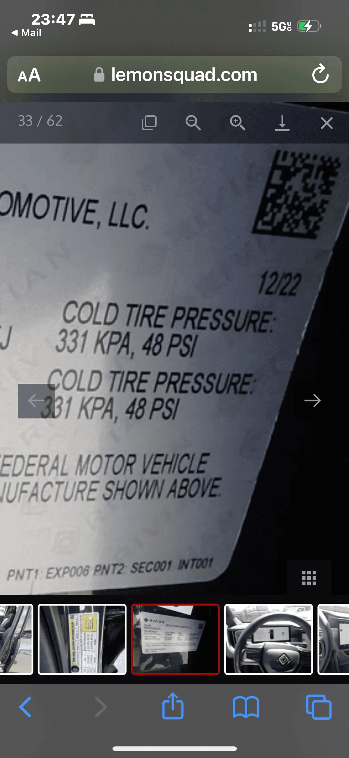 Rivian R1T R1S Opinion on new vs used 2023 R1T IMG_0694