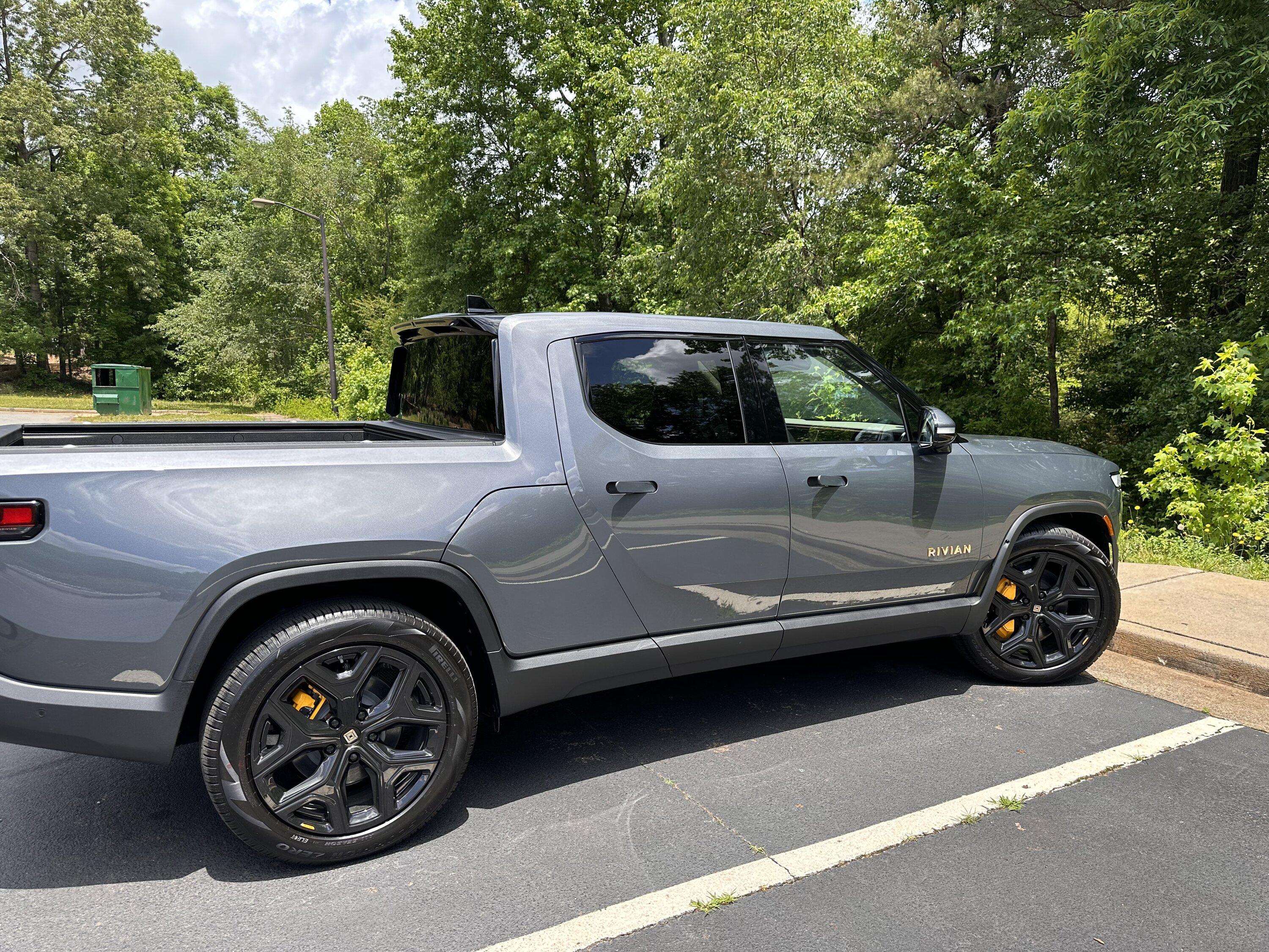 Rivian R1T R1S New Replacement R1T Delivered After Previous One Was Totaled IMG_1610