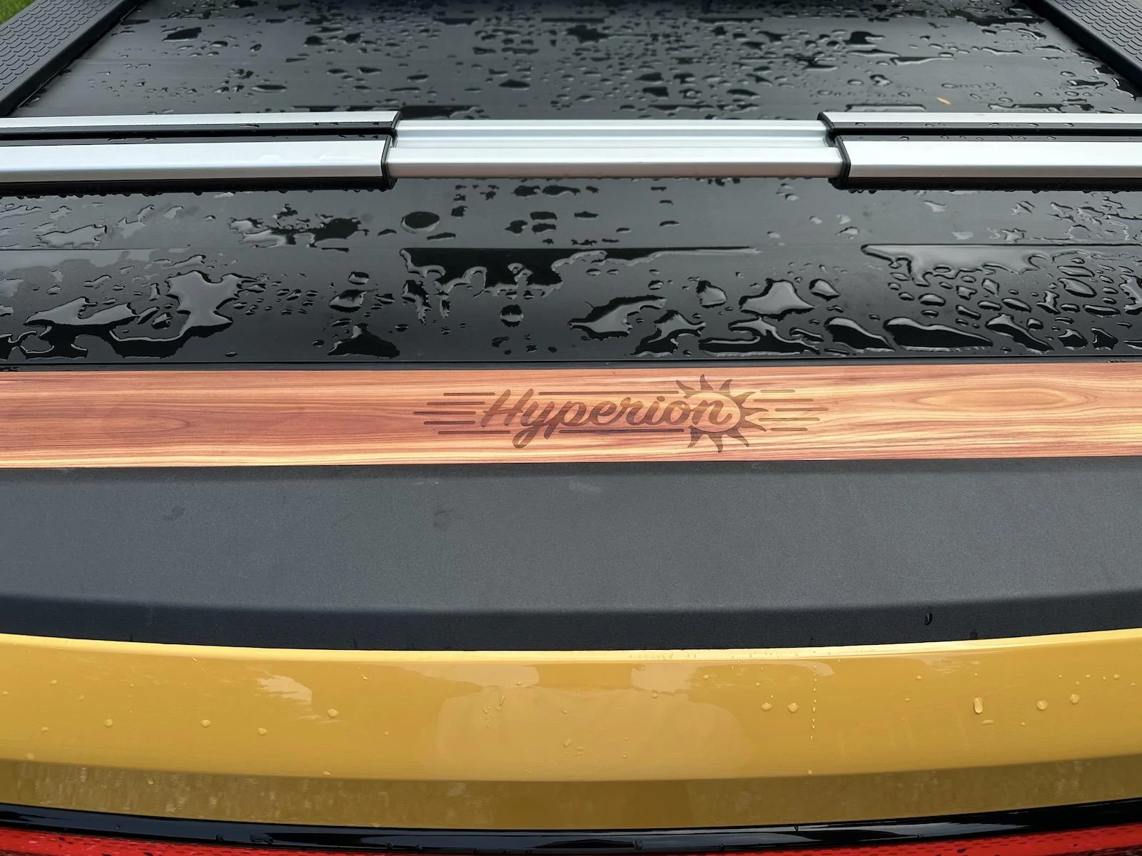 Rivian R1T R1S My tramp stamp temporary fix for my powered tonneau 7 tramp stam