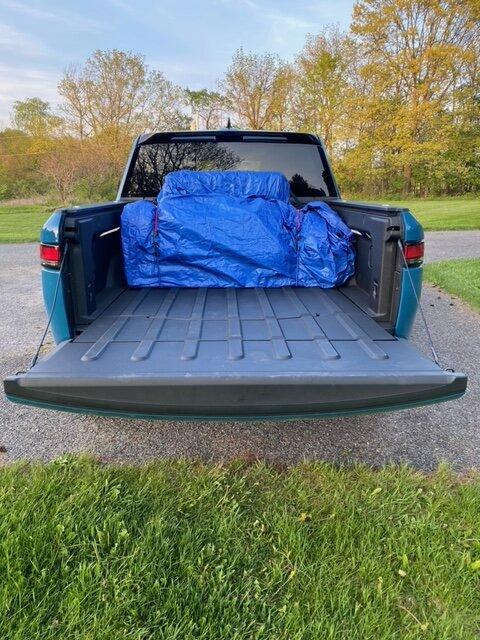 Rivian R1T R1S First trip requiring charging on the road image3