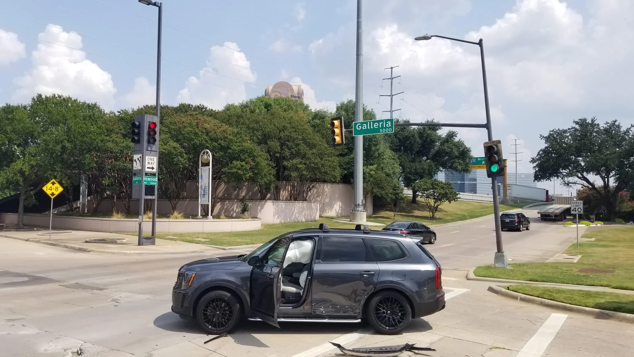 Rivian R1T R1S Totaled R1S after side impact accident at stop sign 2021-07-30 at 8.13.30 PM-1