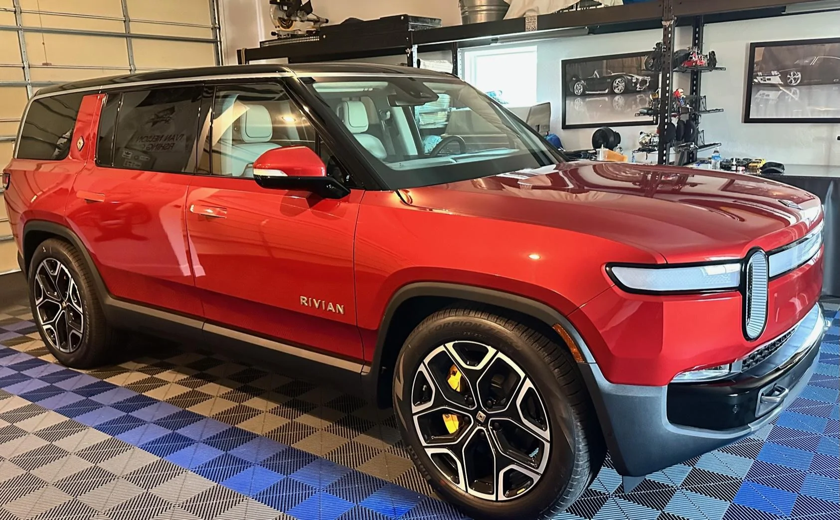 Rivian R1T R1S Took delivery of Red Canyon R1S from R1Shop without issues, you scared me into second guessing my decision. IMG_2660