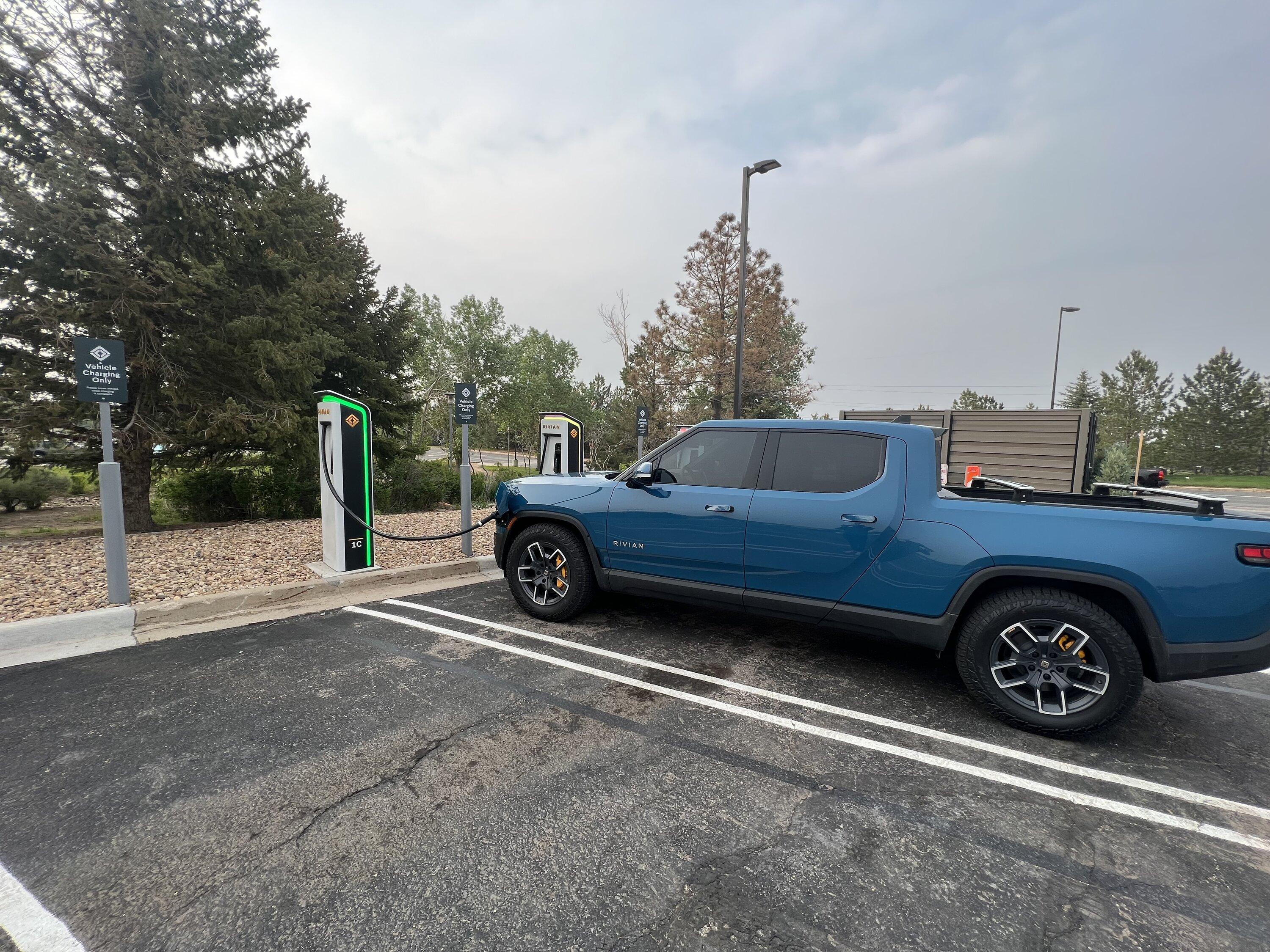 Rivian R1T R1S Broomfield, CO RAN station almost ready IMG_3363