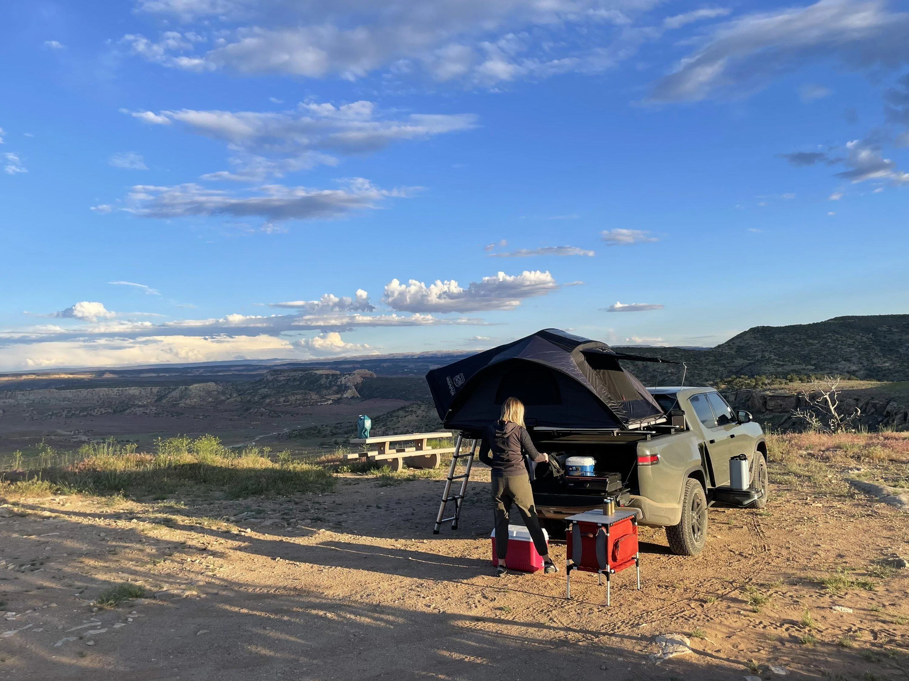 Rivian R1T R1S First Camping Trip in the R1T and our iKamper RTT (and first time using RAN) IMG_6105
