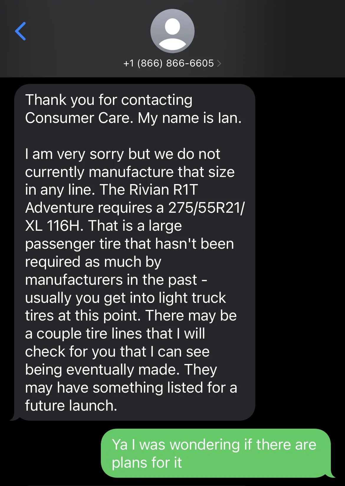 Rivian R1T R1S 21" tires options IMG_7593