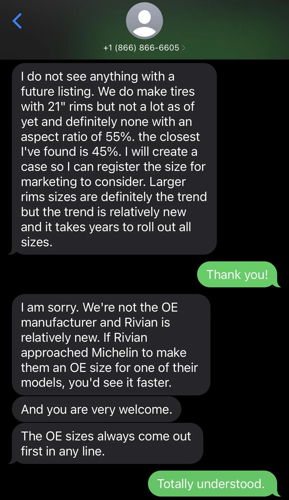 Rivian R1T R1S 21" tires options IMG_7594