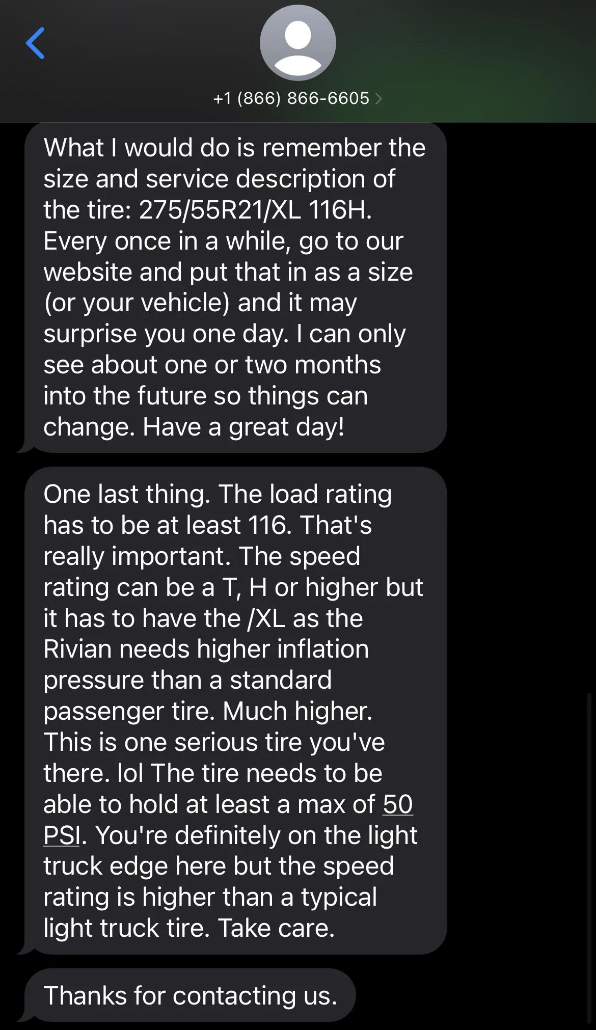 Rivian R1T R1S 21" tires options IMG_7596