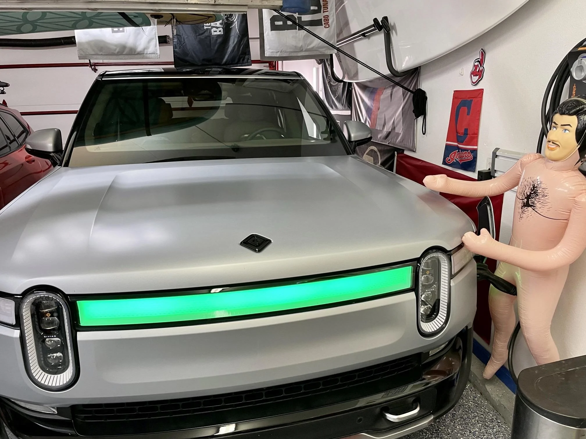 Rivian R1T R1S How much does your charge port door wiggle? IMG_6127