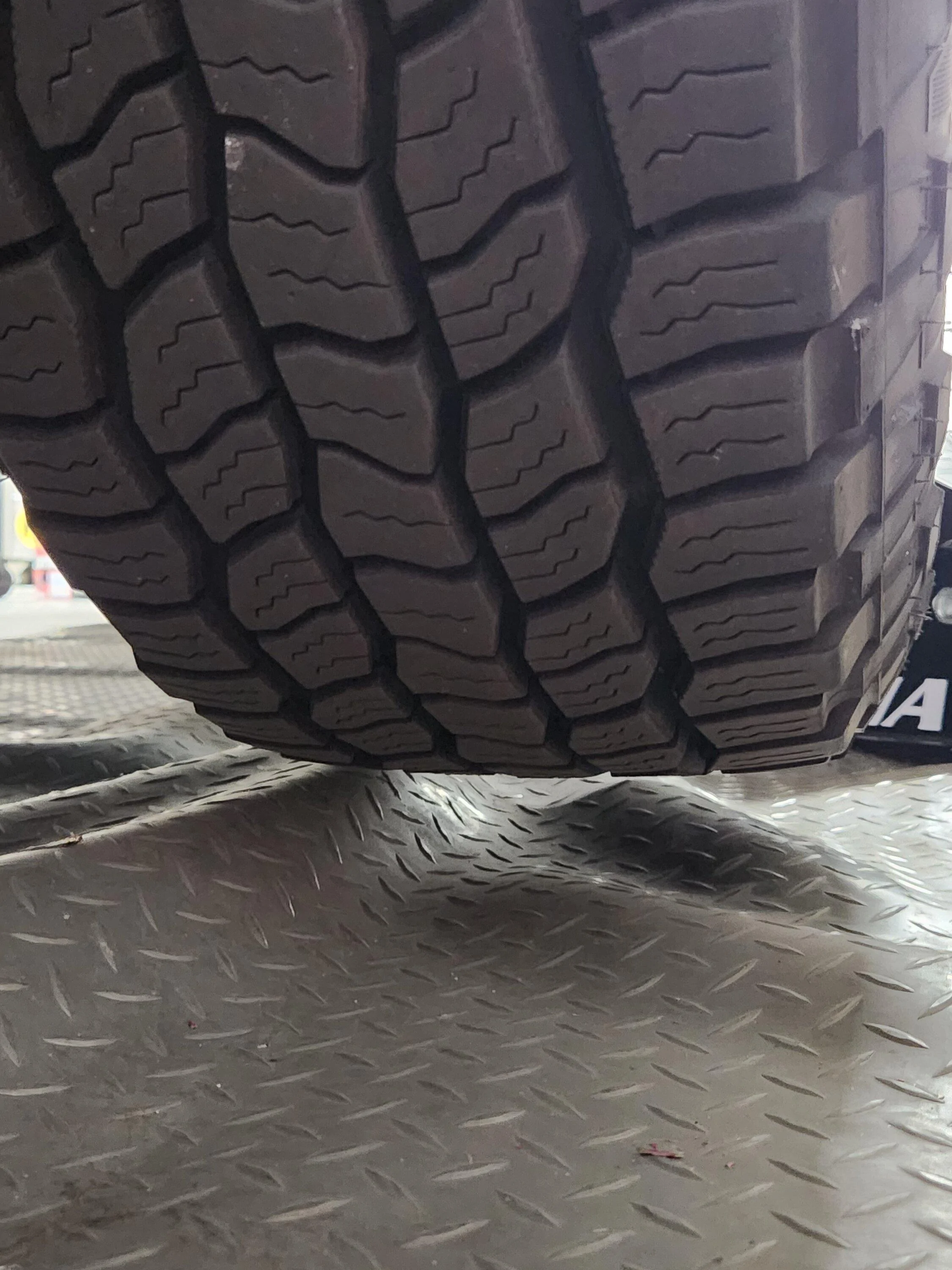 Rivian R1T R1S First R1S tire rotation DIY experience 20230523_202048
