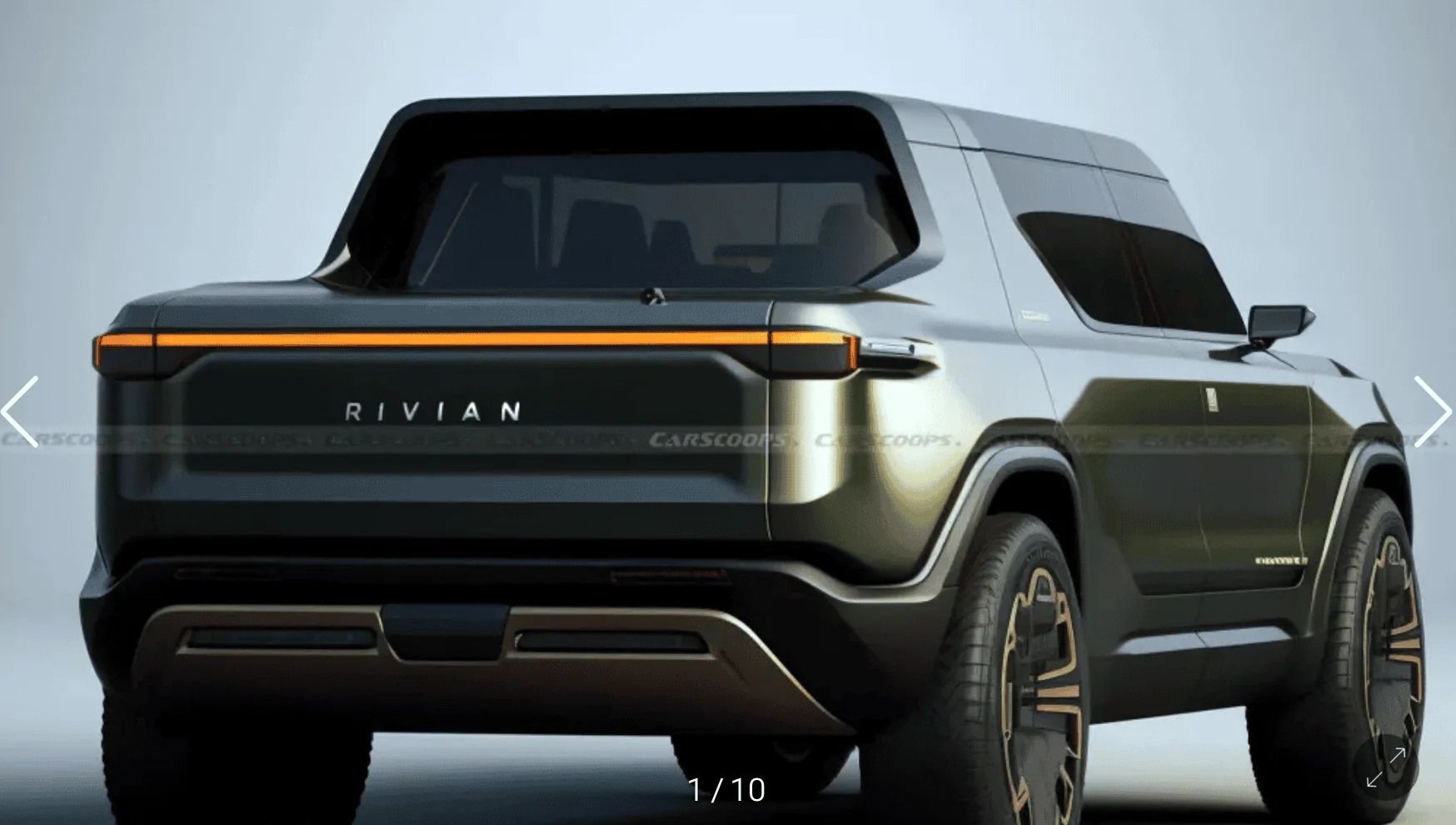 Rivian R1T R1S R2 clay model "revealed" under blanket cover! Screenshot 2023-05-26 at 10.48.59 AM