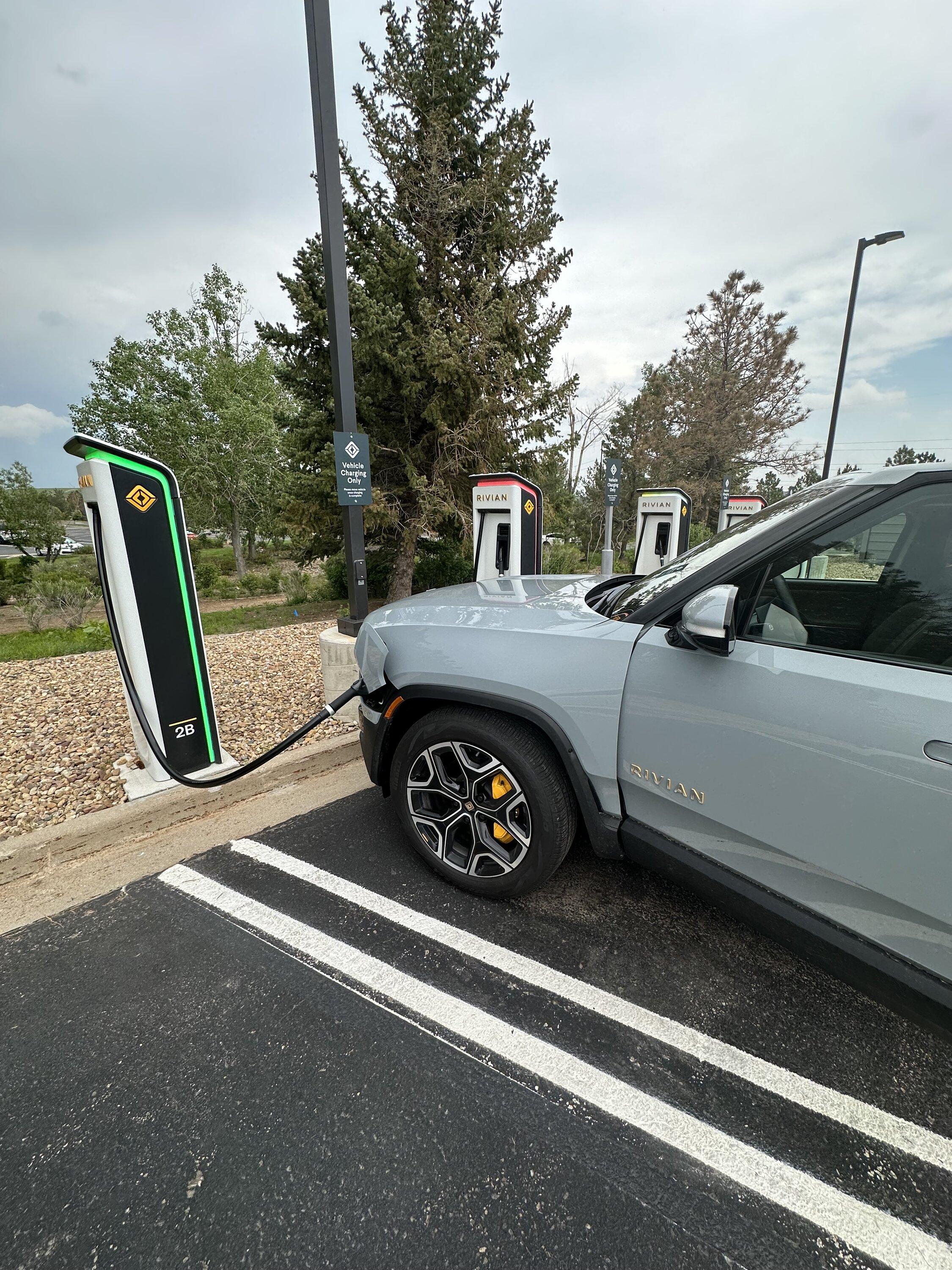 Rivian R1T R1S Broomfield, CO RAN station almost ready IMG_2371