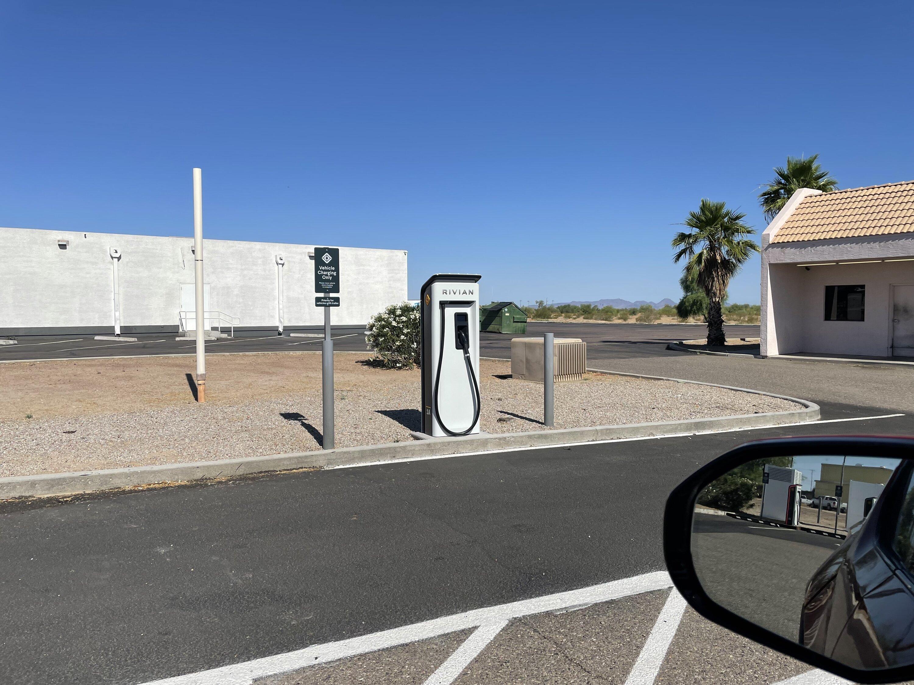 Rivian R1T R1S RAN Rivian Charging Stations Locations Map via Google Maps IMG_0476