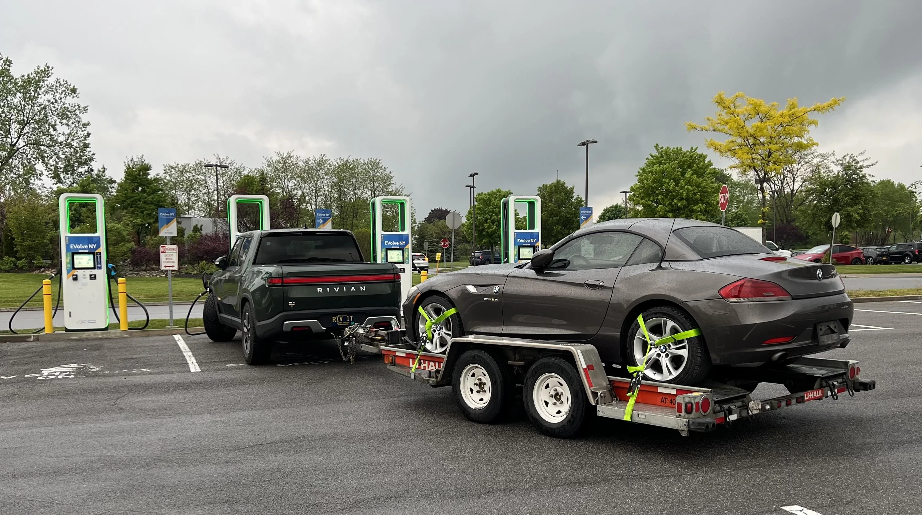 Rivian R1T R1S Towing + Efficiency: Please post your experience! IMG_4153