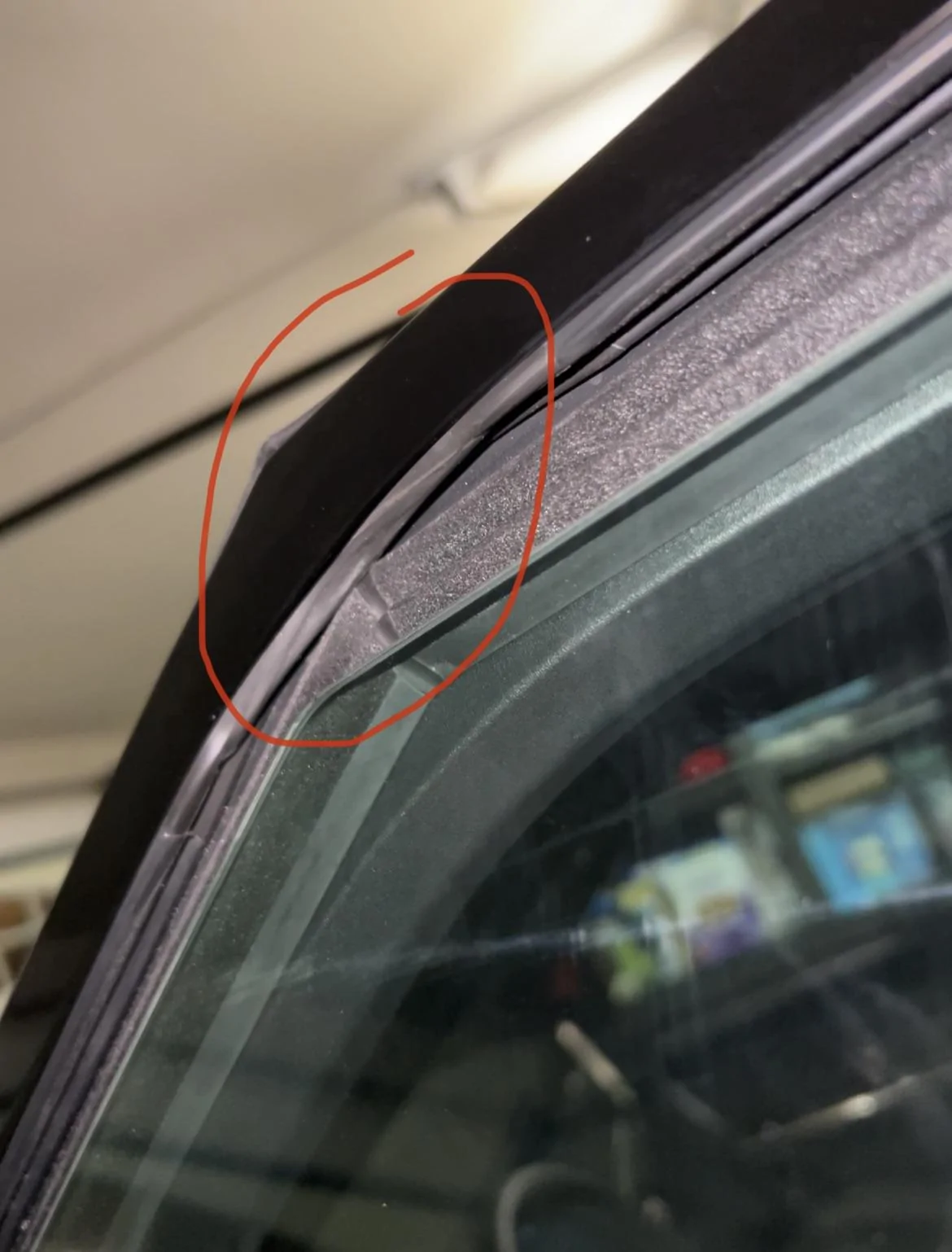 Rivian R1T R1S Noticed Wind Noise for the first time after 10K mi View recent photos (1)