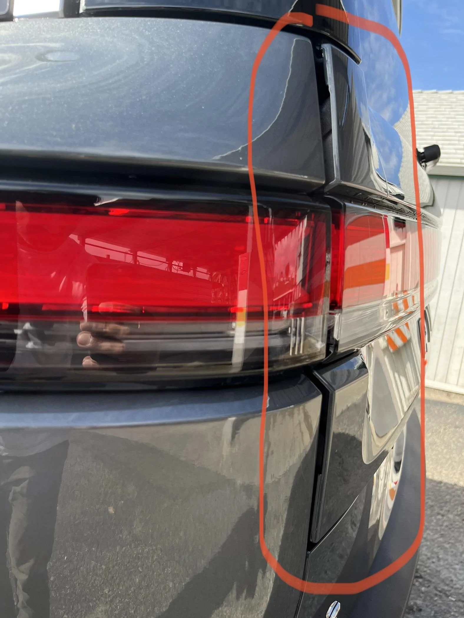 Rivian R1T R1S Rear Window Trim Sticking Out on Both Sides IMG_5368