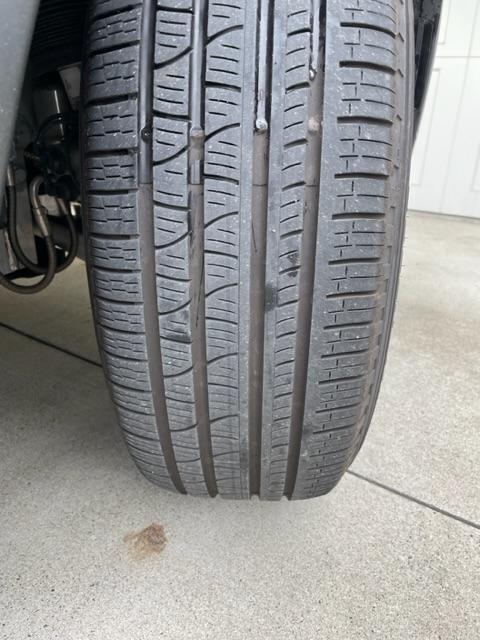 Rivian R1T R1S Tire wear: normal or need alignment? IMG_2303