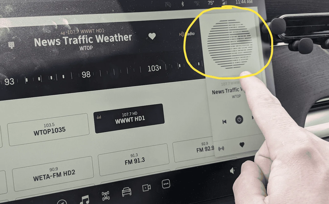 Rivian R1T R1S Infotainment still showing the Morse code graphic? 1685643349956