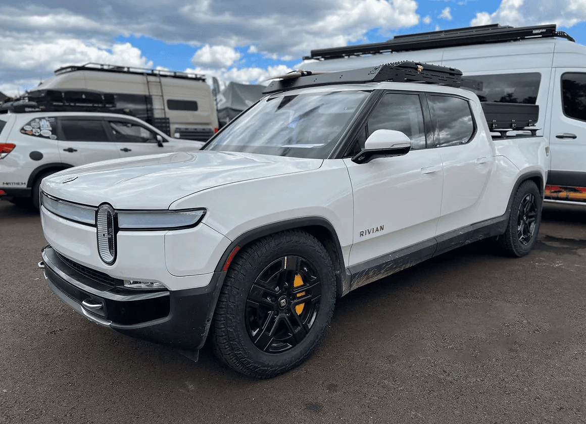 Rivian R1T R1S Low Profile Roof Rack by Spider No-Drill Roof Racks for R1T 1685675103207