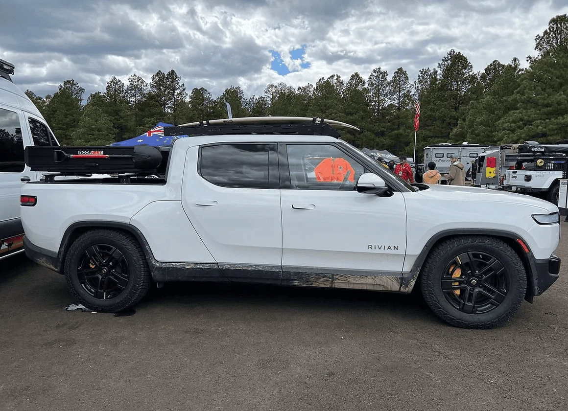 Rivian R1T R1S Low Profile Roof Rack by Spider No-Drill Roof Racks for R1T 1685675151330
