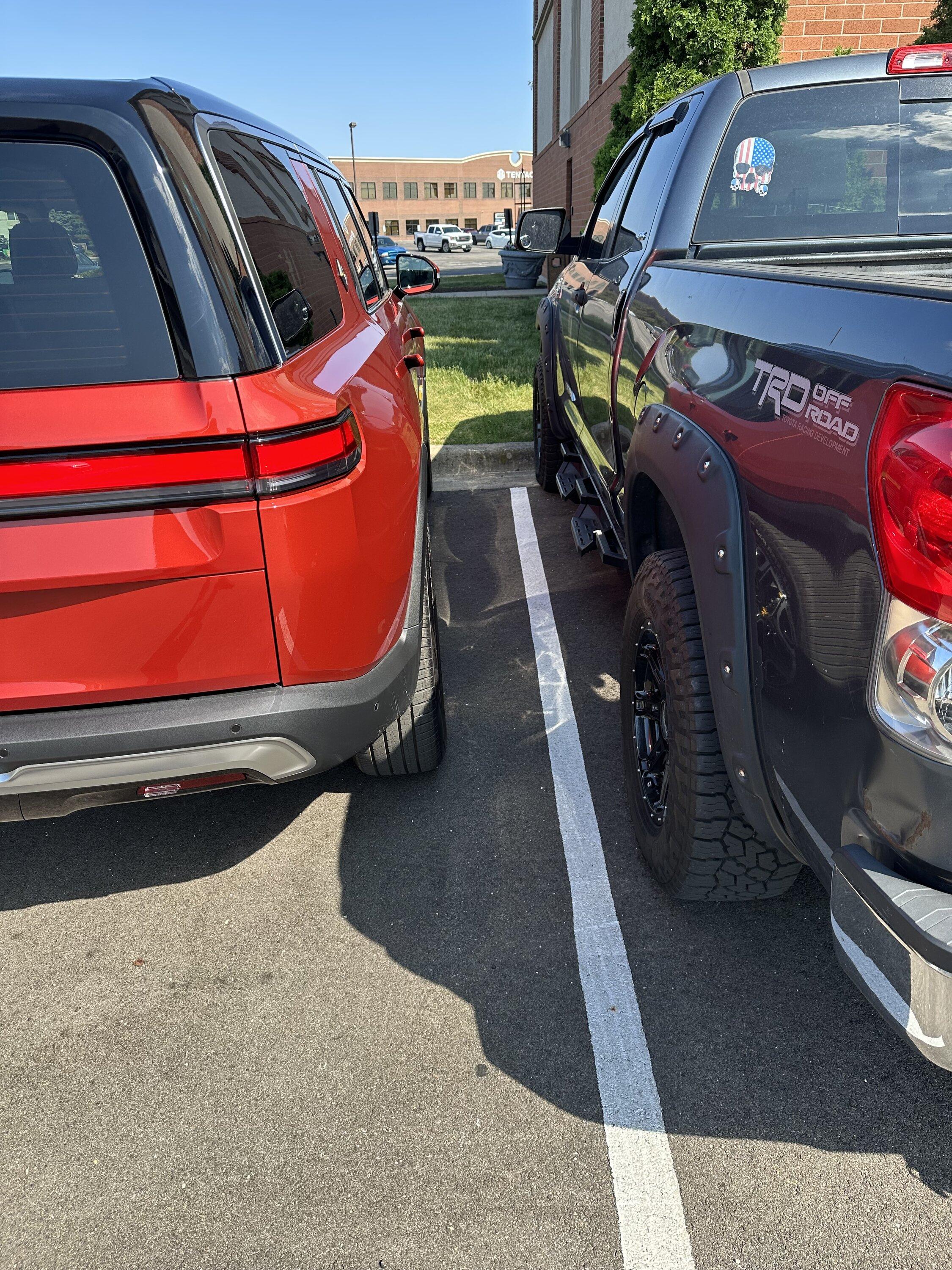 Rivian R1T R1S R1S Shop access live with lots of inventory! IMG_0745