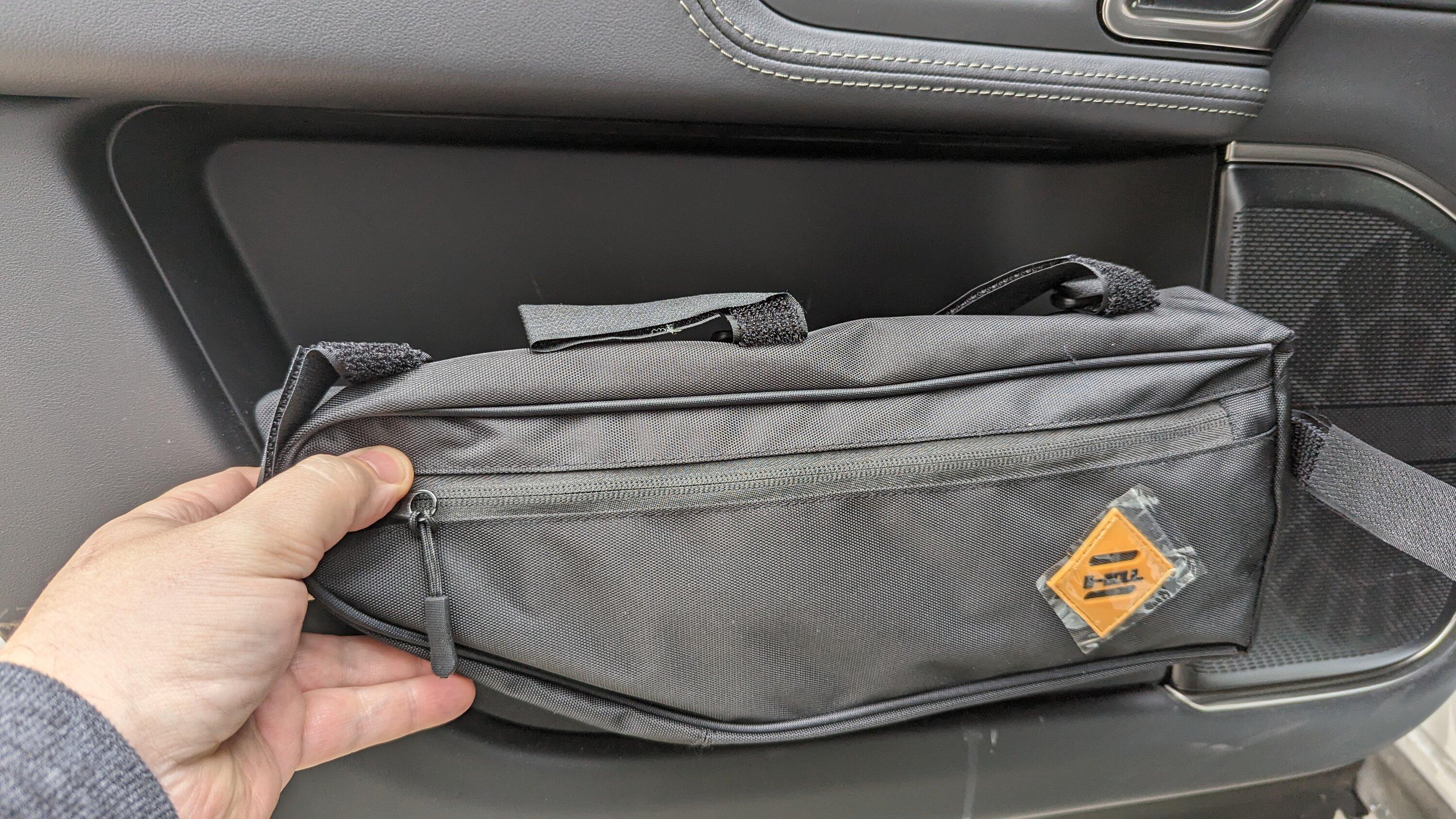 Rivian R1T R1S $11 Field kit bag alternative RR door2