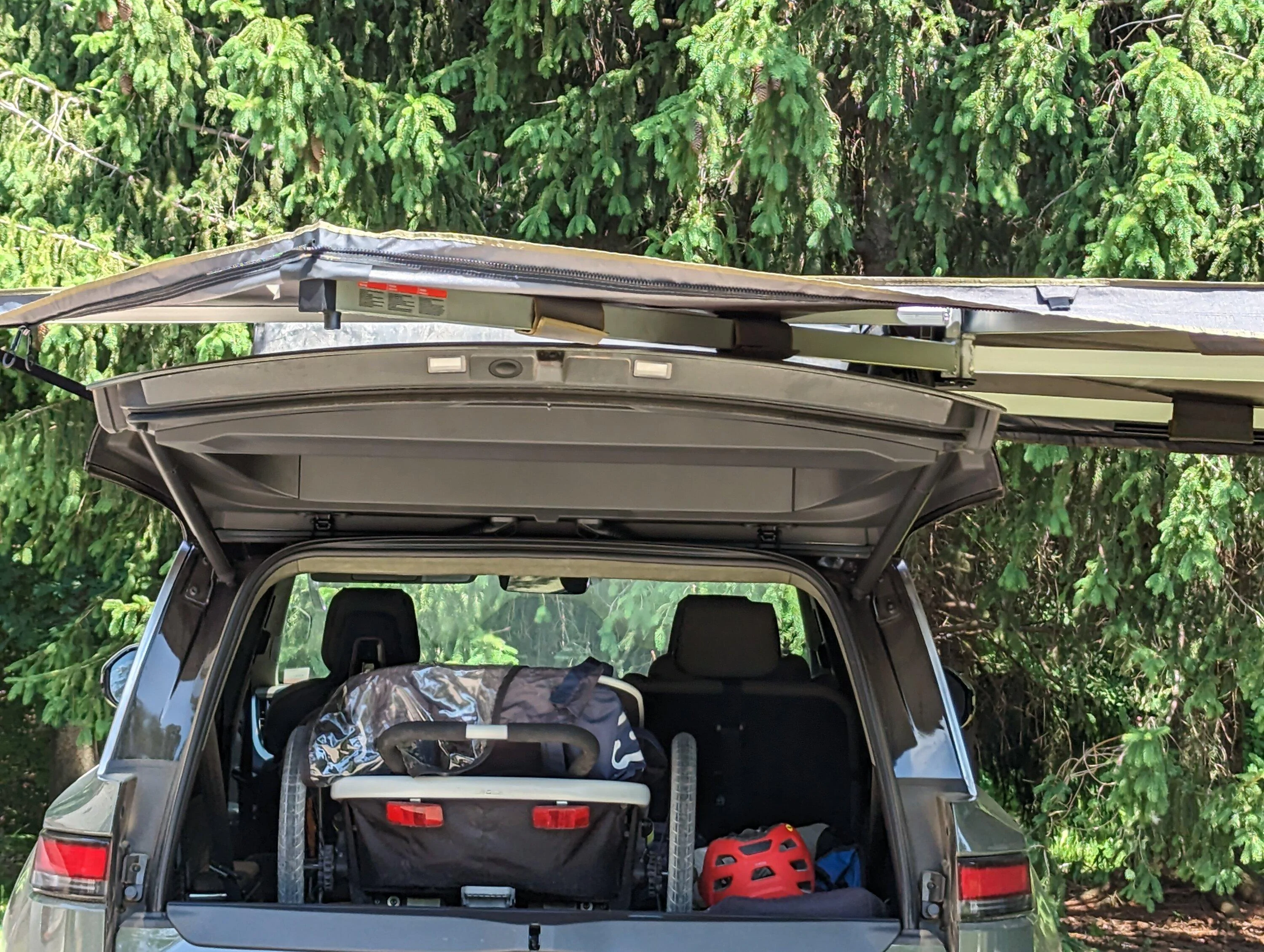 Rivian R1T R1S Overland Systems 270 degree awning installed PXL_20230603_161653707