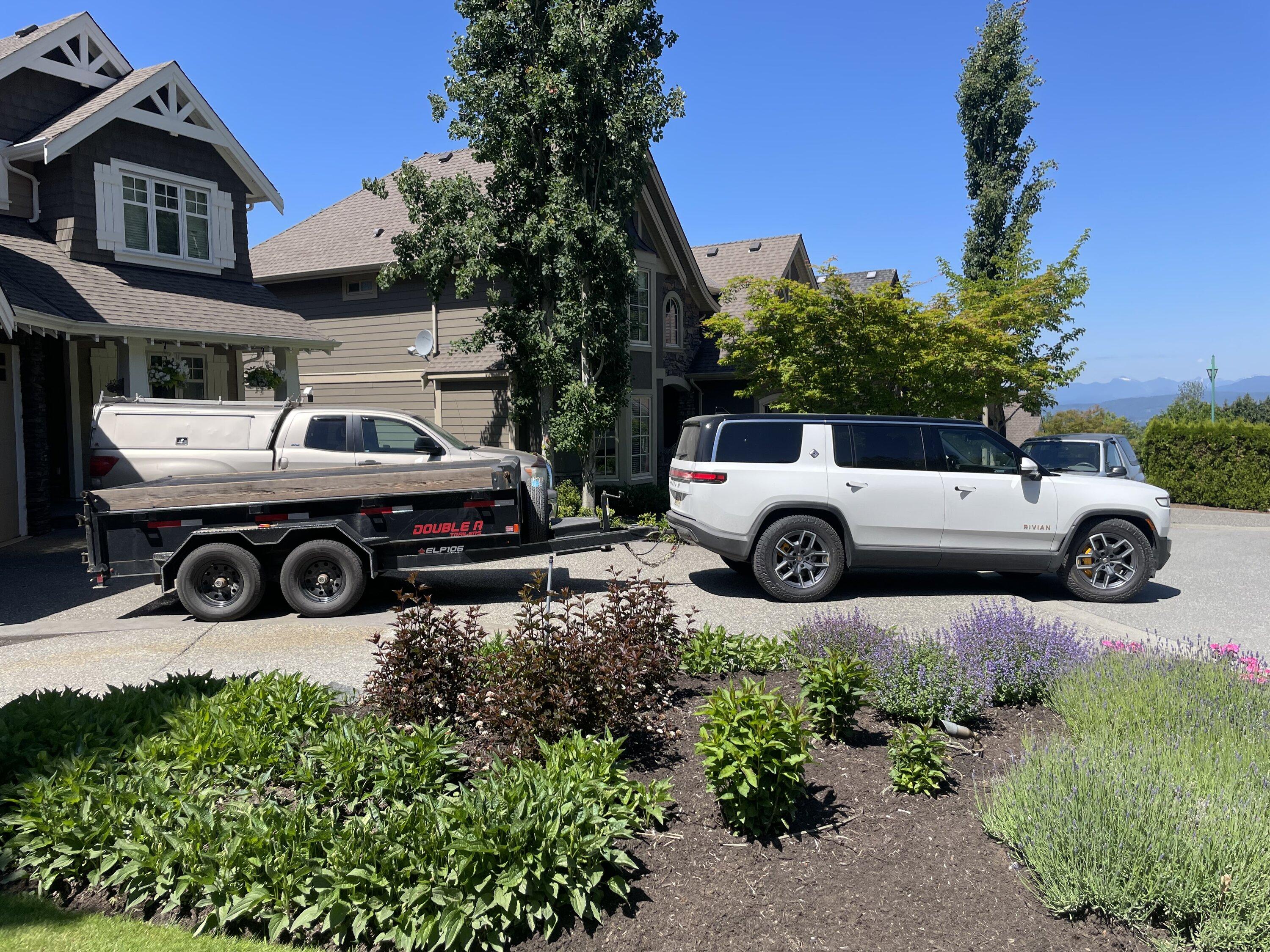 Rivian R1T R1S Towing + Efficiency: Please post your experience! IMG_2991
