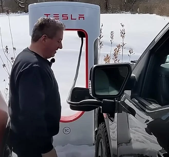 Rivian R1T R1S Ford/Tesla Deal: Access to Superchargers, adapter coming, future EVs will have NACS (Tesla) port NB1PuFc