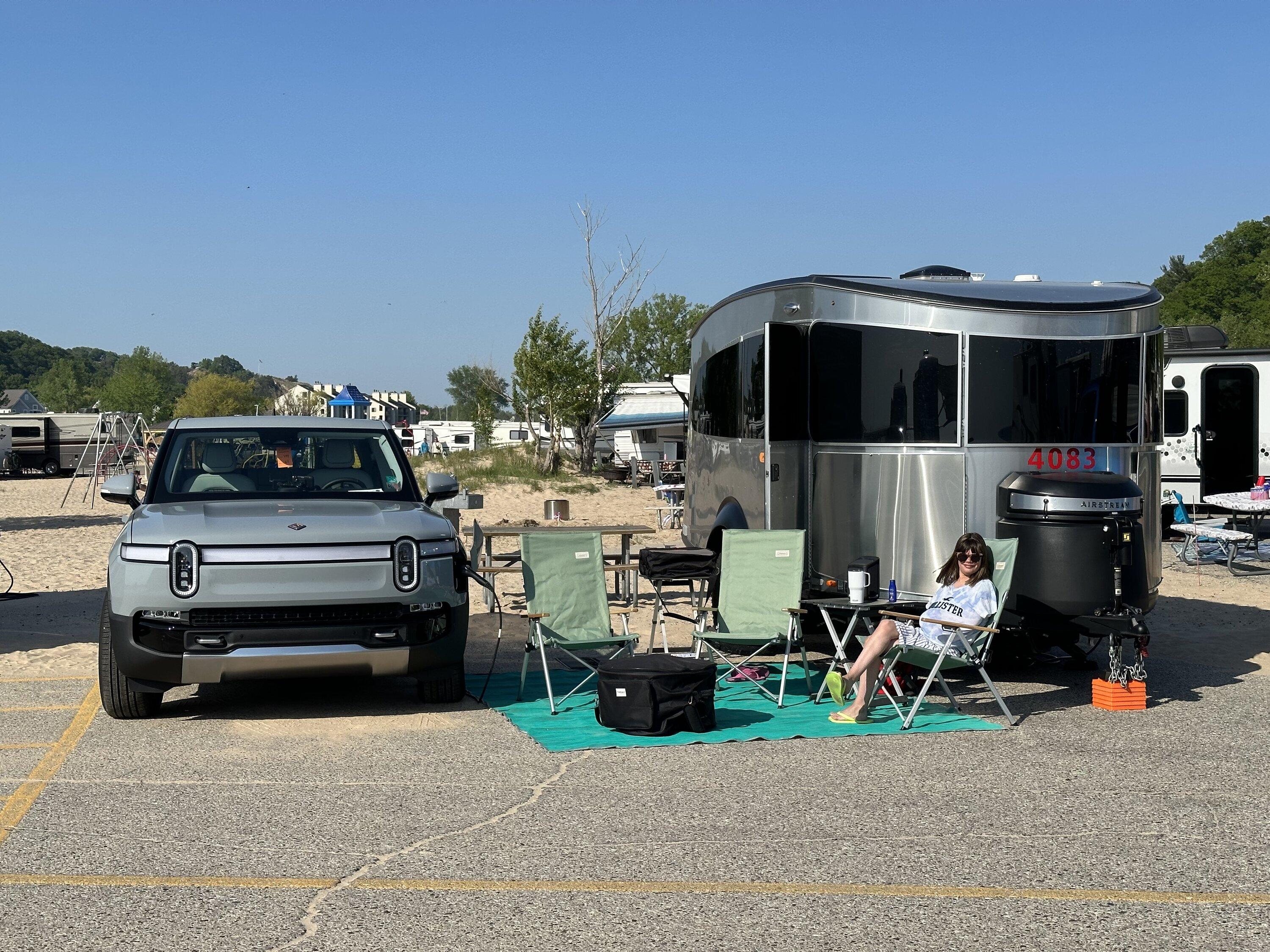 Rivian R1T R1S Towing + Efficiency: Please post your experience! IMG_0839