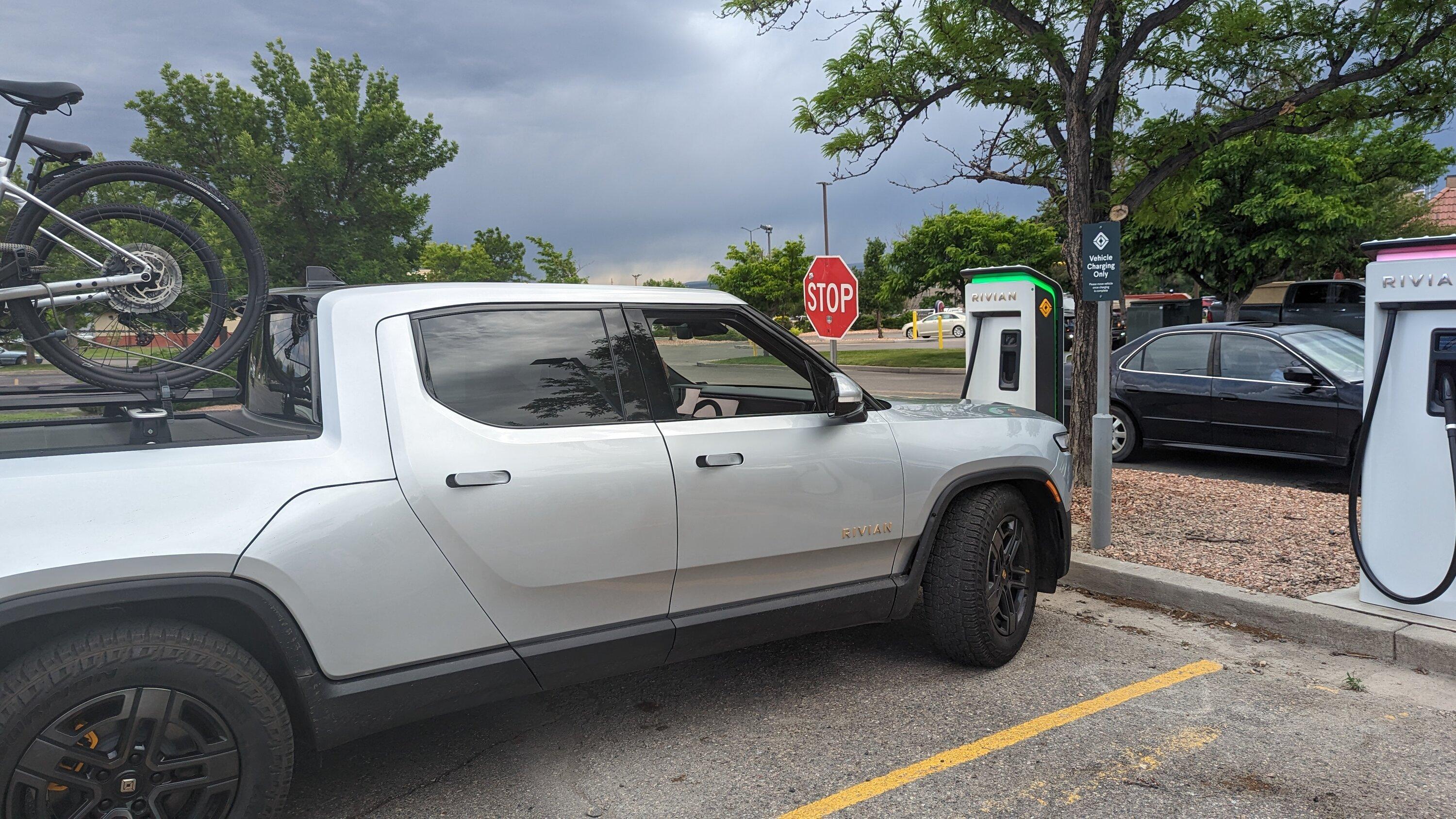 Rivian R1T R1S RAN Rivian Charging Stations Locations Map via Google Maps PXL_20230607_210822436
