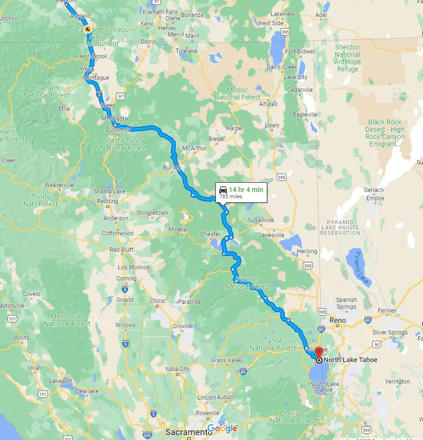Rivian R1T R1S Seattle to North Lake Tahoe-Guidance Needed 1686174308636