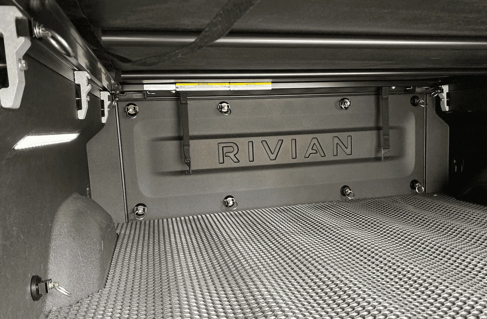 Rivian R1T R1S JEBINC’s bitchin’ no rails tie downs mod! Screenshot 2023-06-08 at 11.56.35 AM