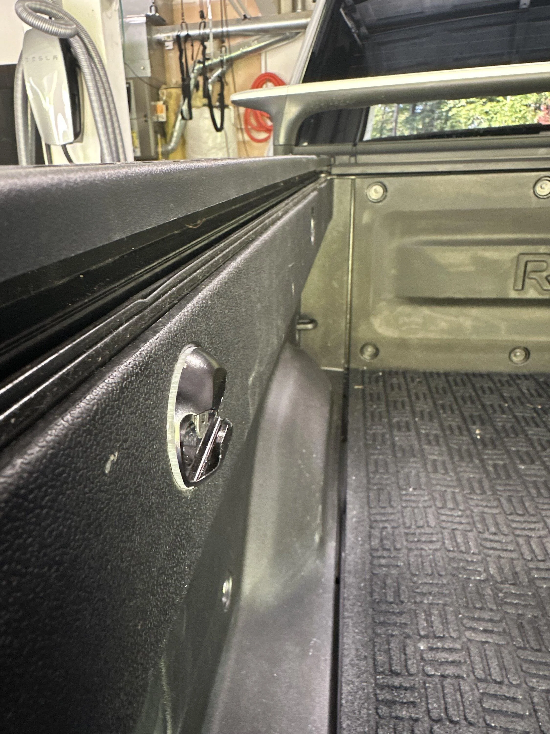 Rivian R1T R1S JEBINC’s bitchin’ no rails tie downs mod! 70793245044__2E2FFE30-0B15-4262-A634-8CD26AFA7AD3