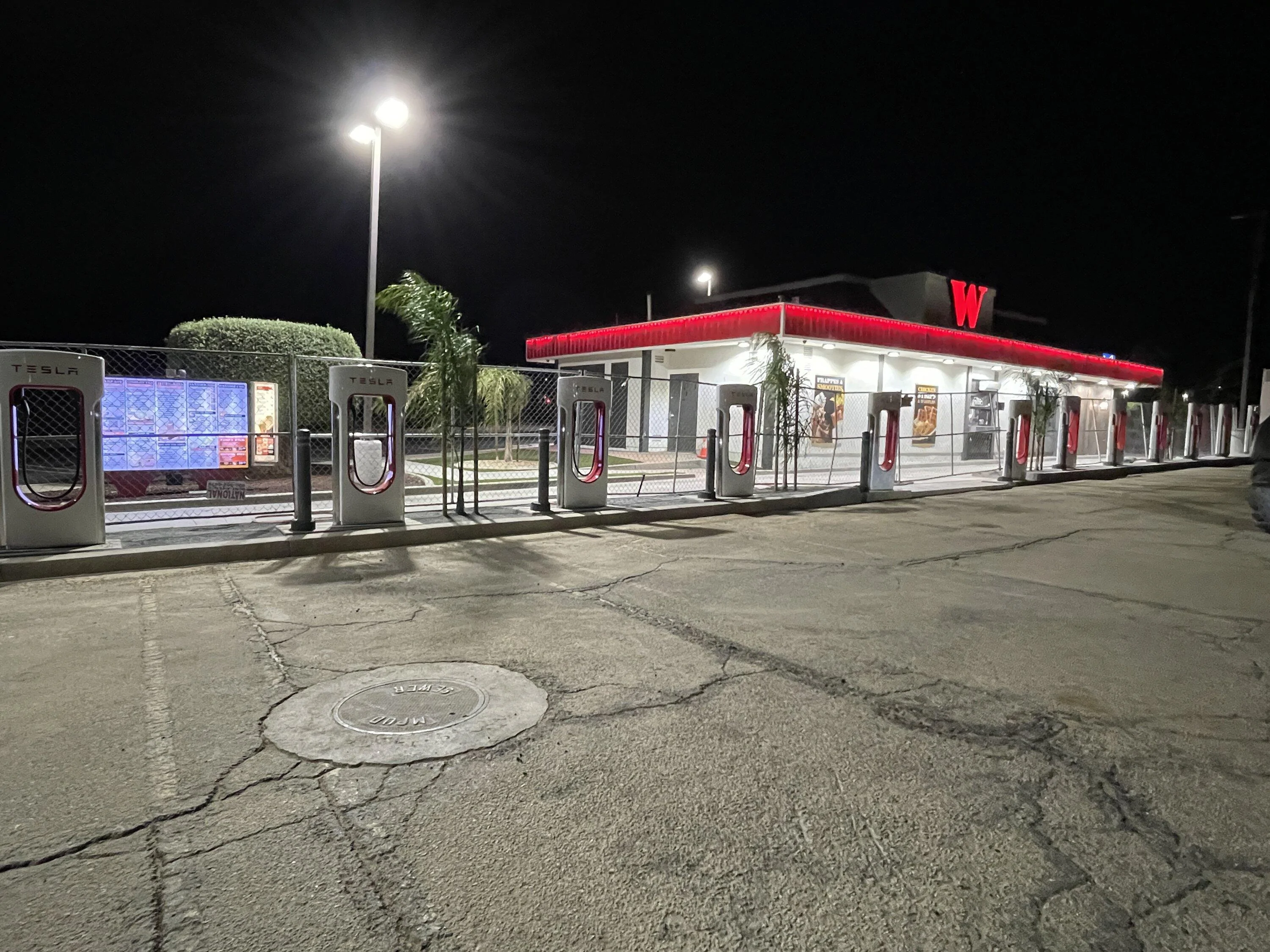 Rivian R1T R1S Tesla charger locations with magic dock IMG_3654