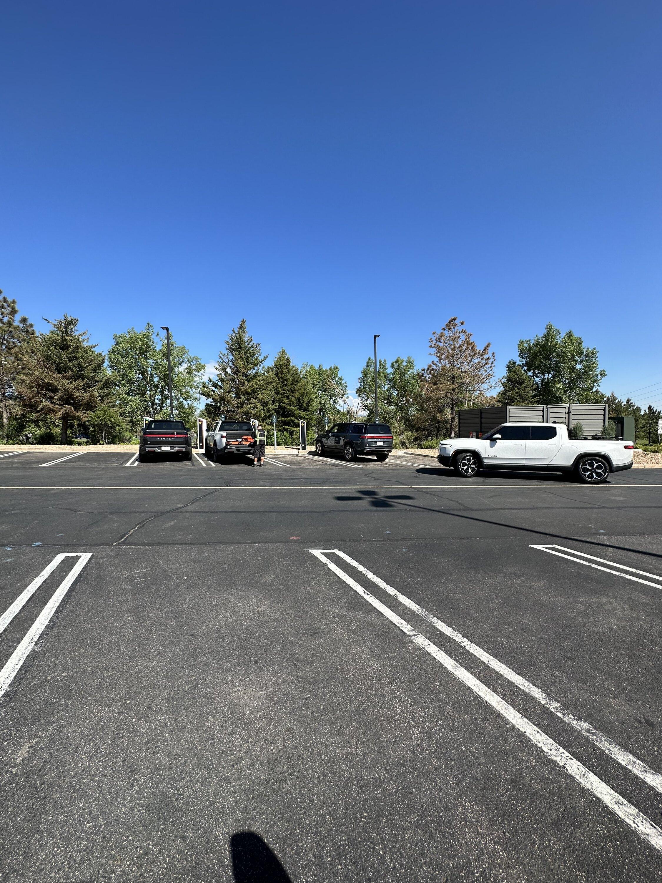 Rivian R1T R1S RAN Rivian Charging Stations Locations Map via Google Maps IMG_2601