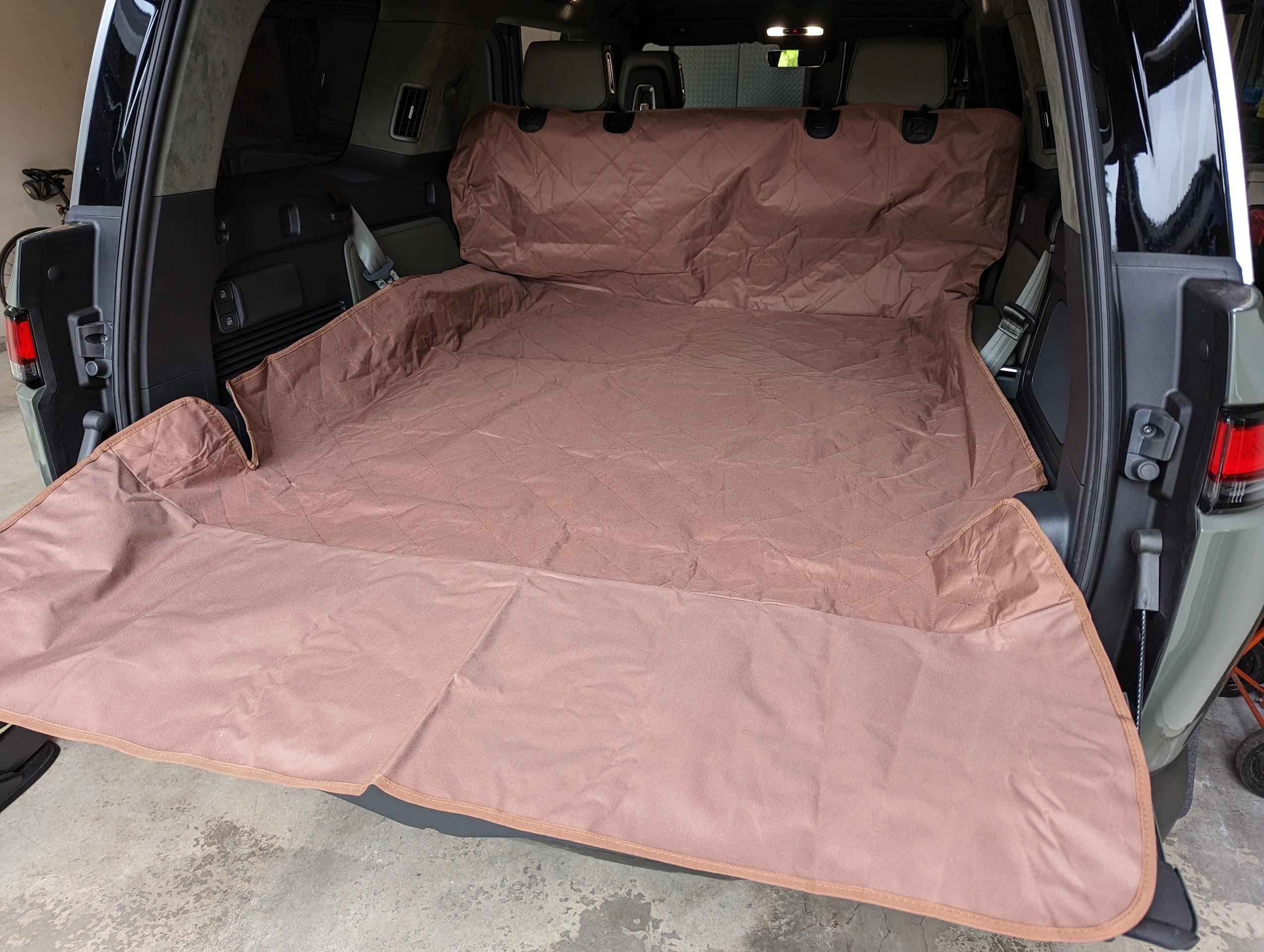Rivian R1T R1S Rear cargo liner for R1S? 3rd row down
