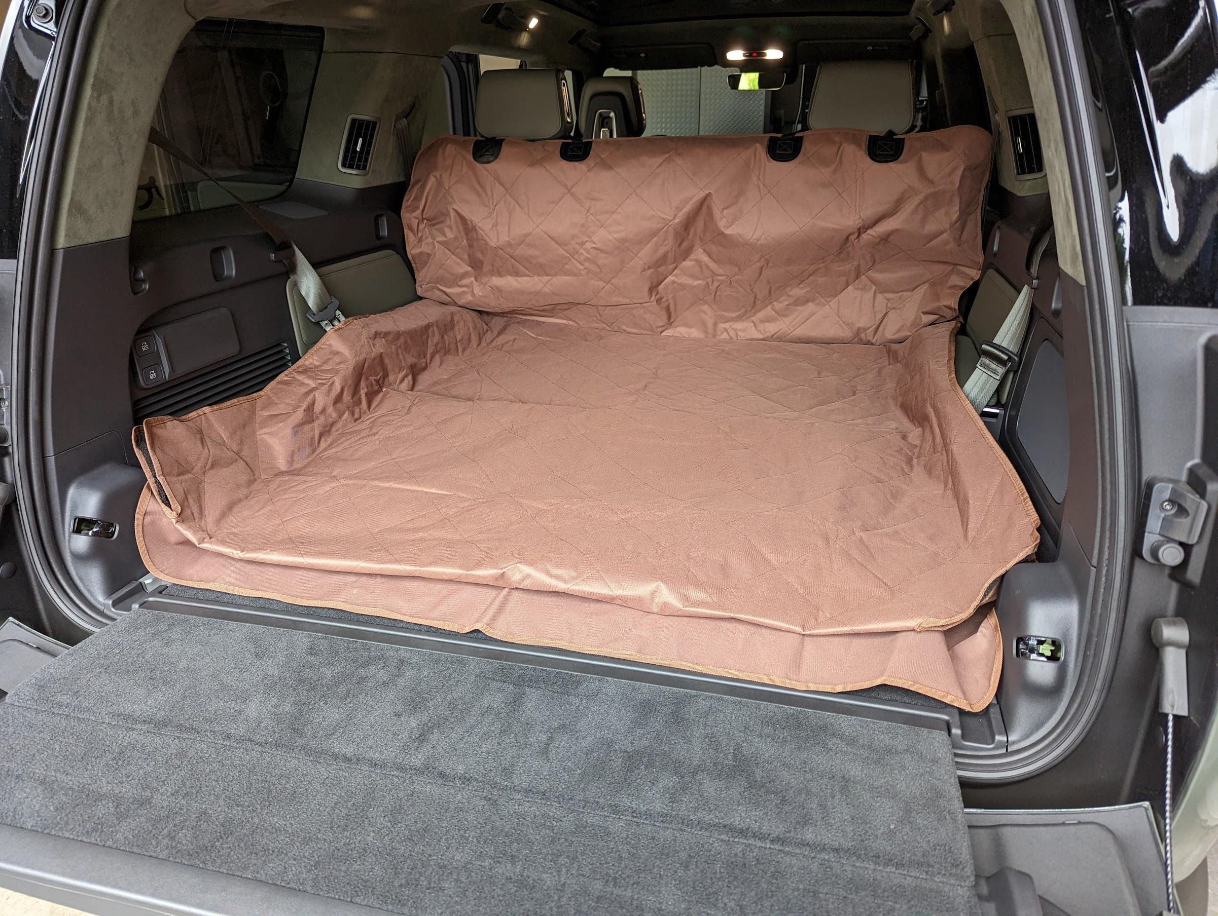 Rivian R1T R1S Rear cargo liner for R1S? 3rd row down, tucked in