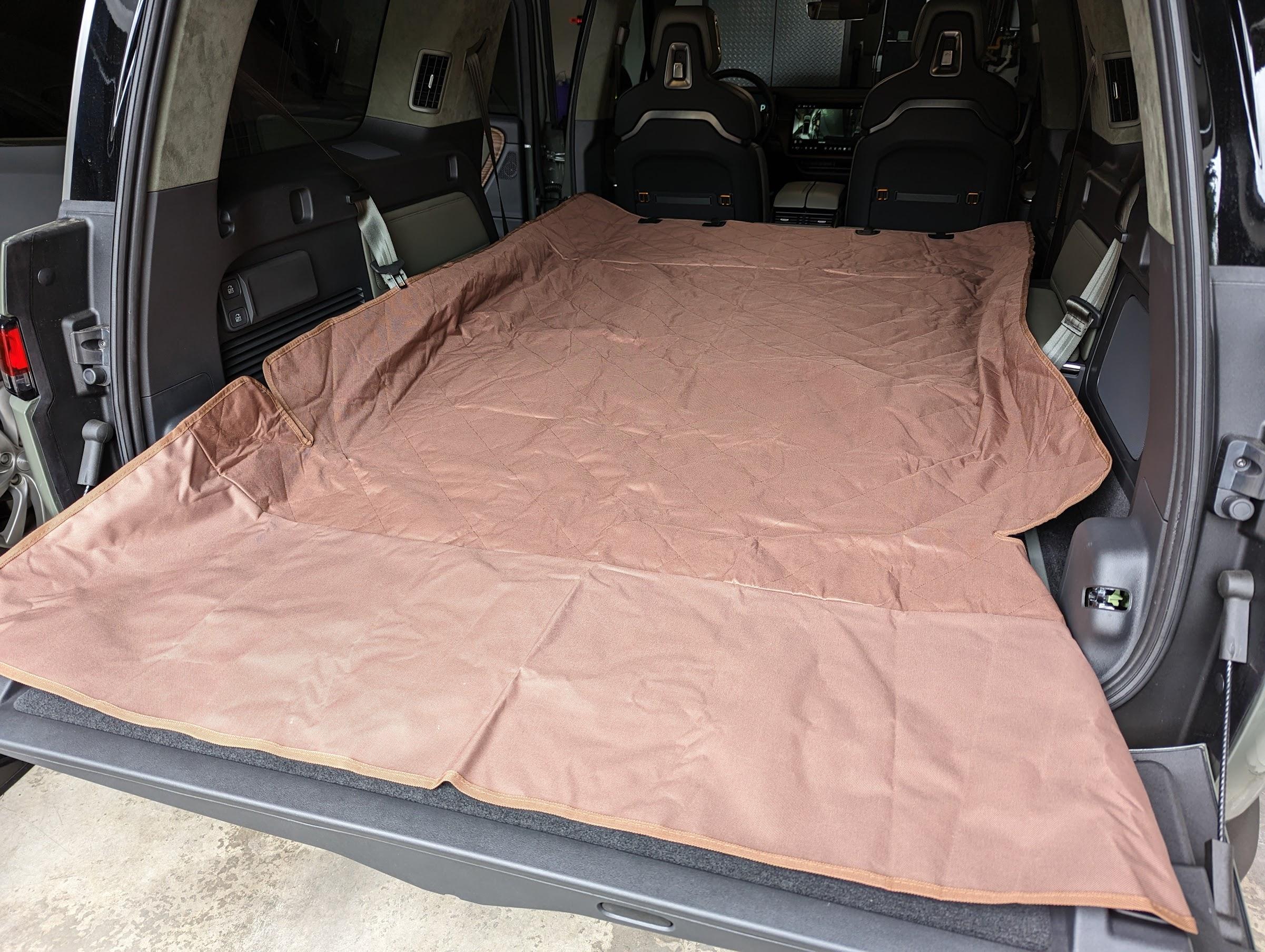 Rivian R1T R1S Rear cargo liner for R1S? 2nd row down