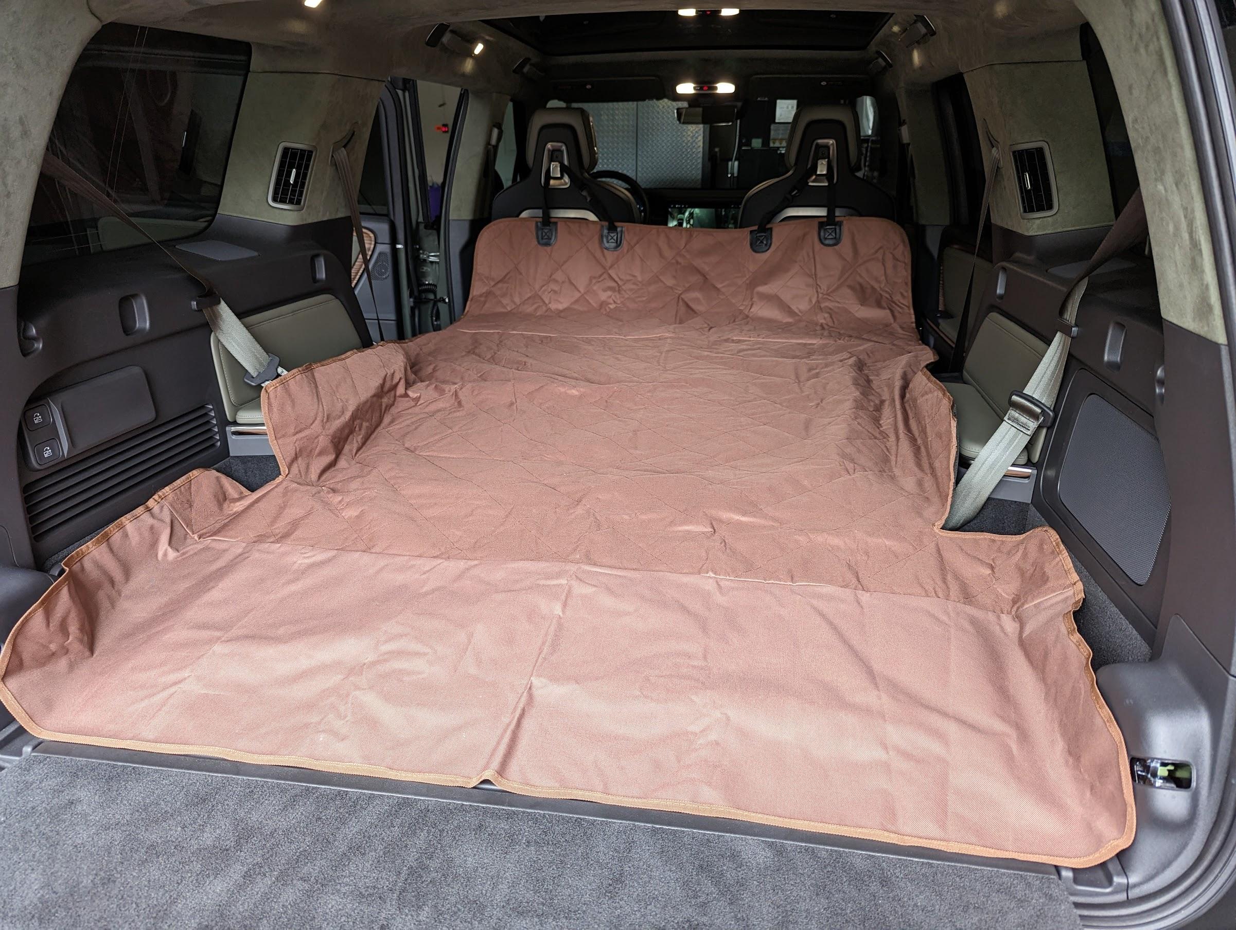 Rivian R1T R1S Rear cargo liner for R1S? 1st row protected