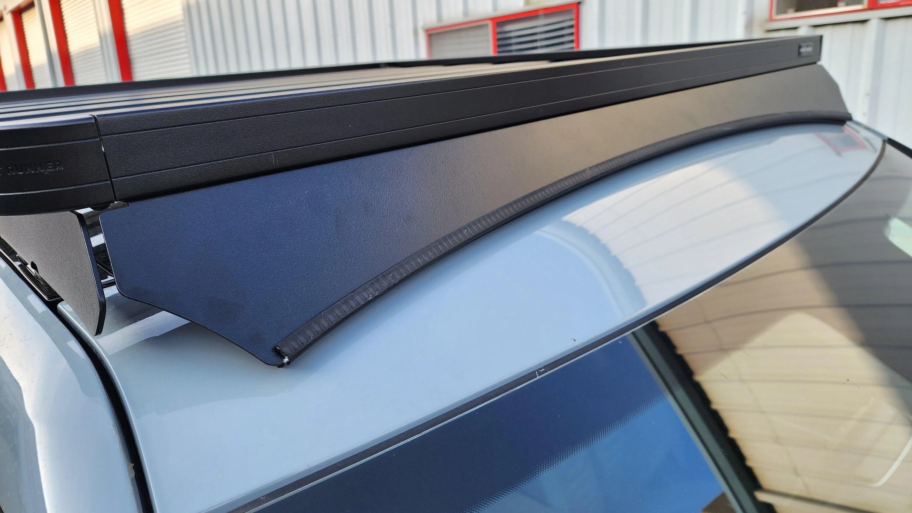 Rivian R1T R1S *New Product Alert* Front Runner Slimline II Roof Rack Installed. 20230609_182326