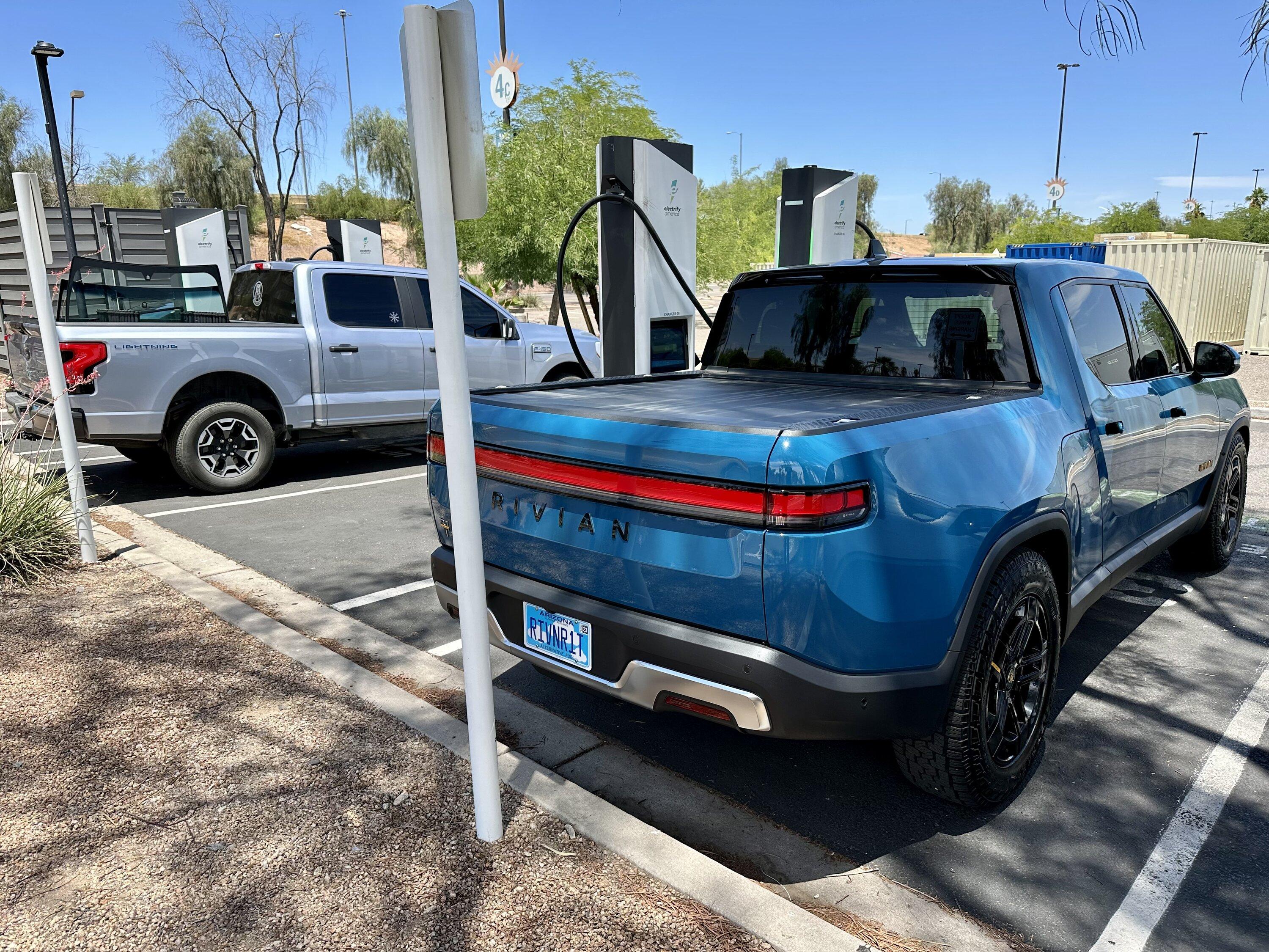 Rivian R1T R1S The Ford F-150 Lightning Is the 2023 MotorTrend Truck of the Year IMG_2244