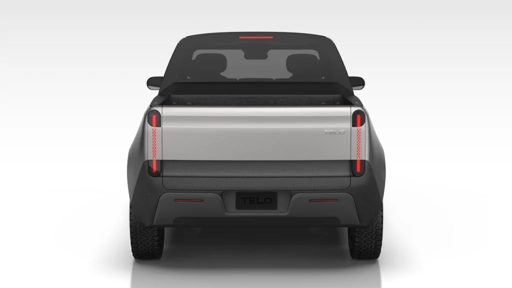 Rivian R1T R1S Telo EV Pickup Truck first look: 5 seats, 5 foot bed, 350 miles range, 0-60 in 4 seconds, size of Mini Cooper ? YELLOW-SELECTS.005-Studio-Render