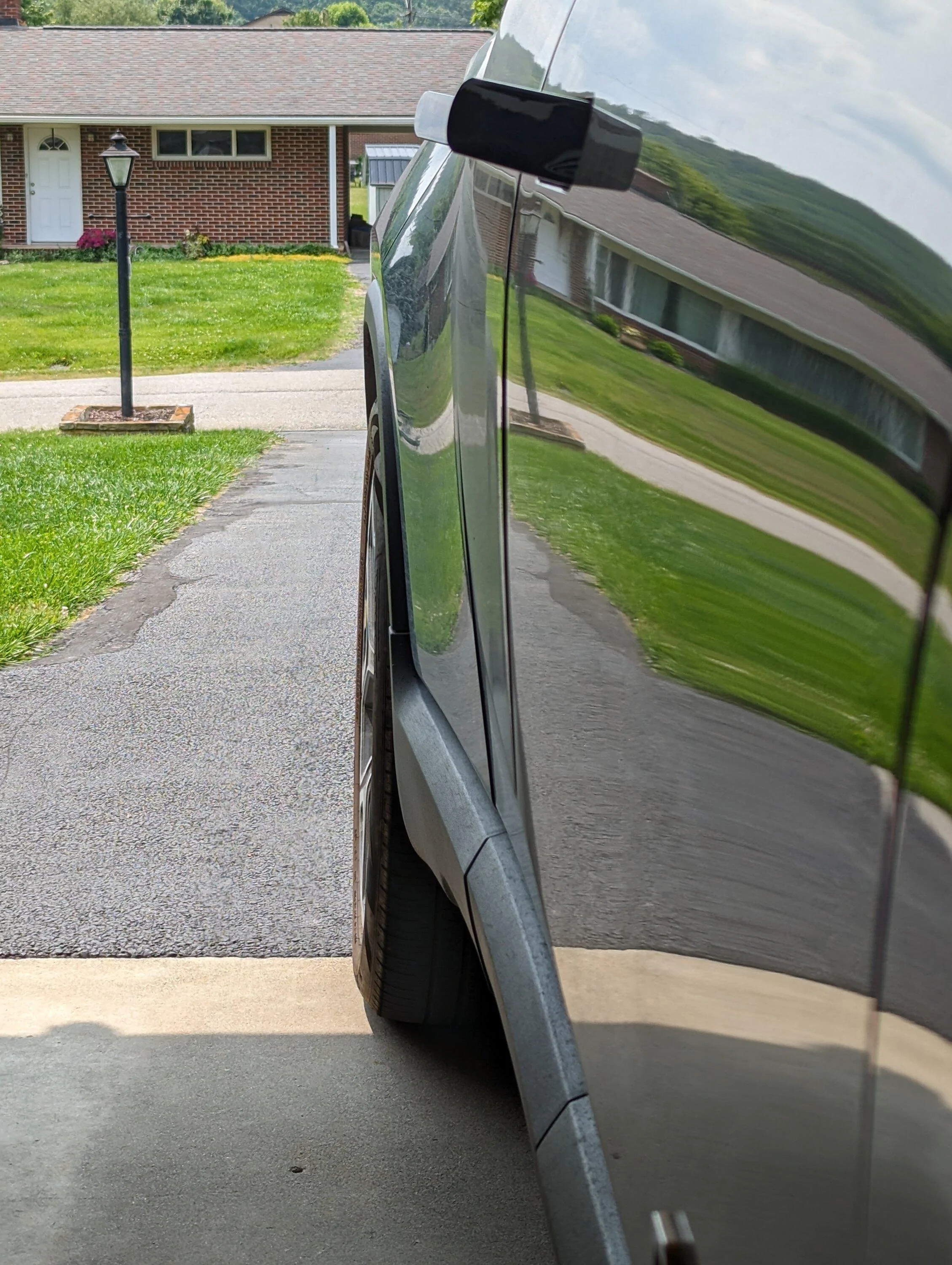 Rivian R1T R1S How are you cleaning the black body cladding? cladding