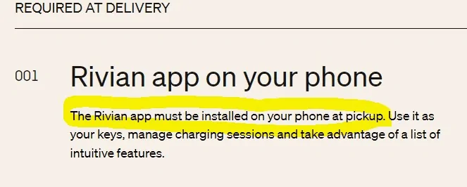 Rivian R1T R1S App version 1.14 available 1686758609771