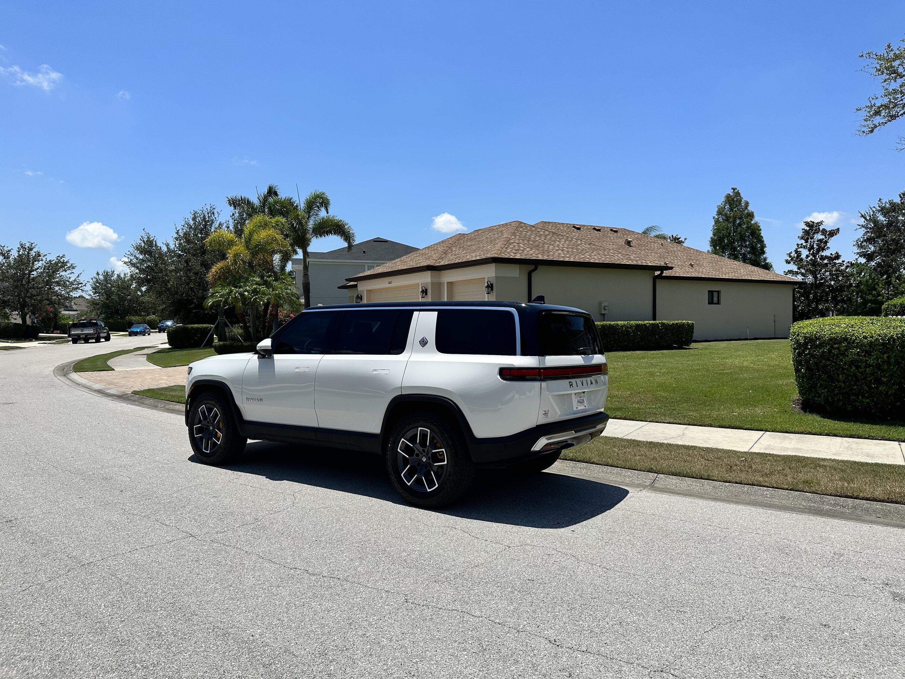 Rivian R1T R1S Xpel XR+ Ceramic Window Film Tint -- My Rivian R1S Cabin Temperature Readings IMG_2308