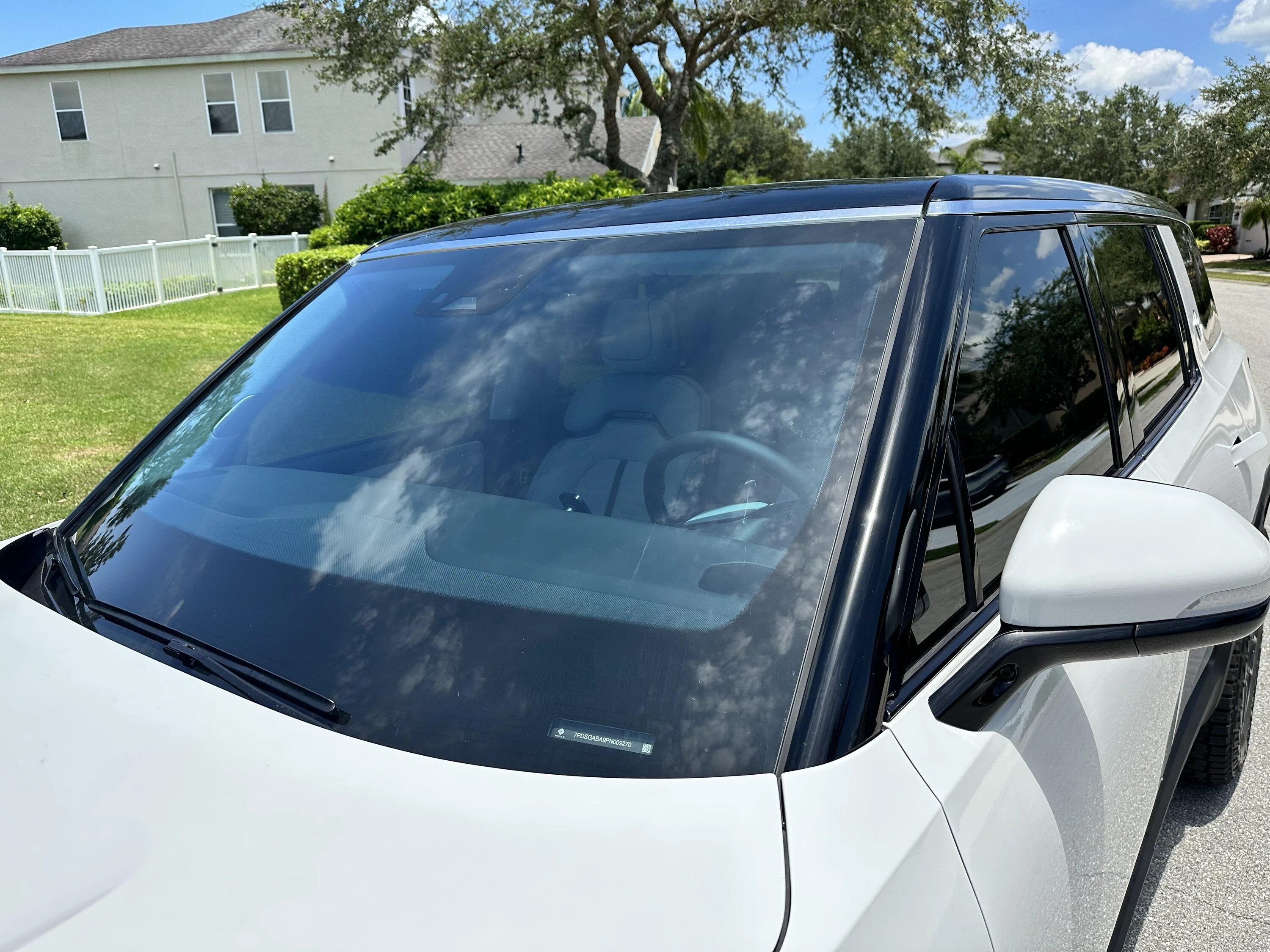 Rivian R1T R1S Xpel XR+ Ceramic Window Film Tint -- My Rivian R1S Cabin Temperature Readings IMG_2304