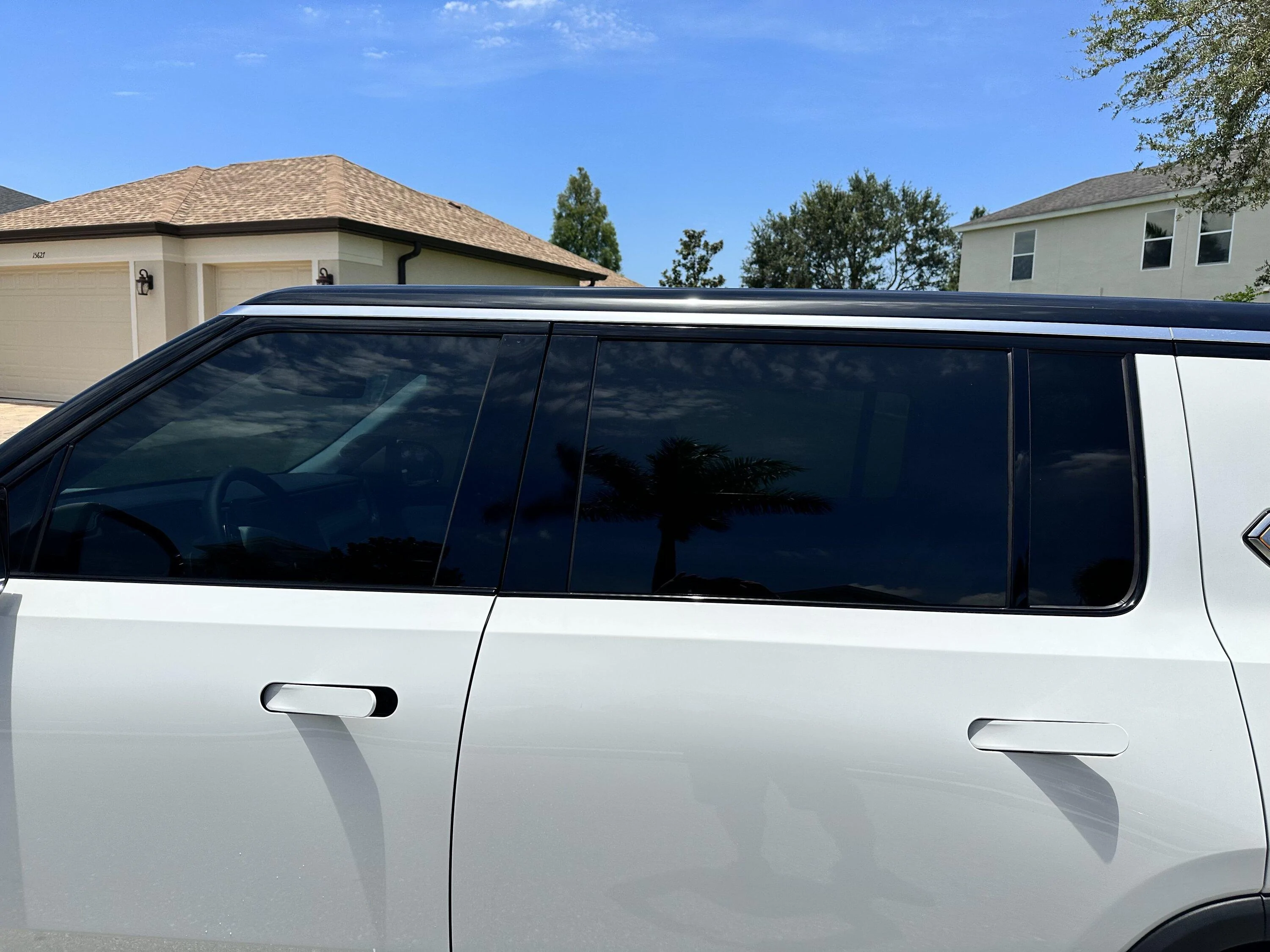 Rivian R1T R1S Xpel XR+ Ceramic Window Film Tint -- My Rivian R1S Cabin Temperature Readings IMG_2303