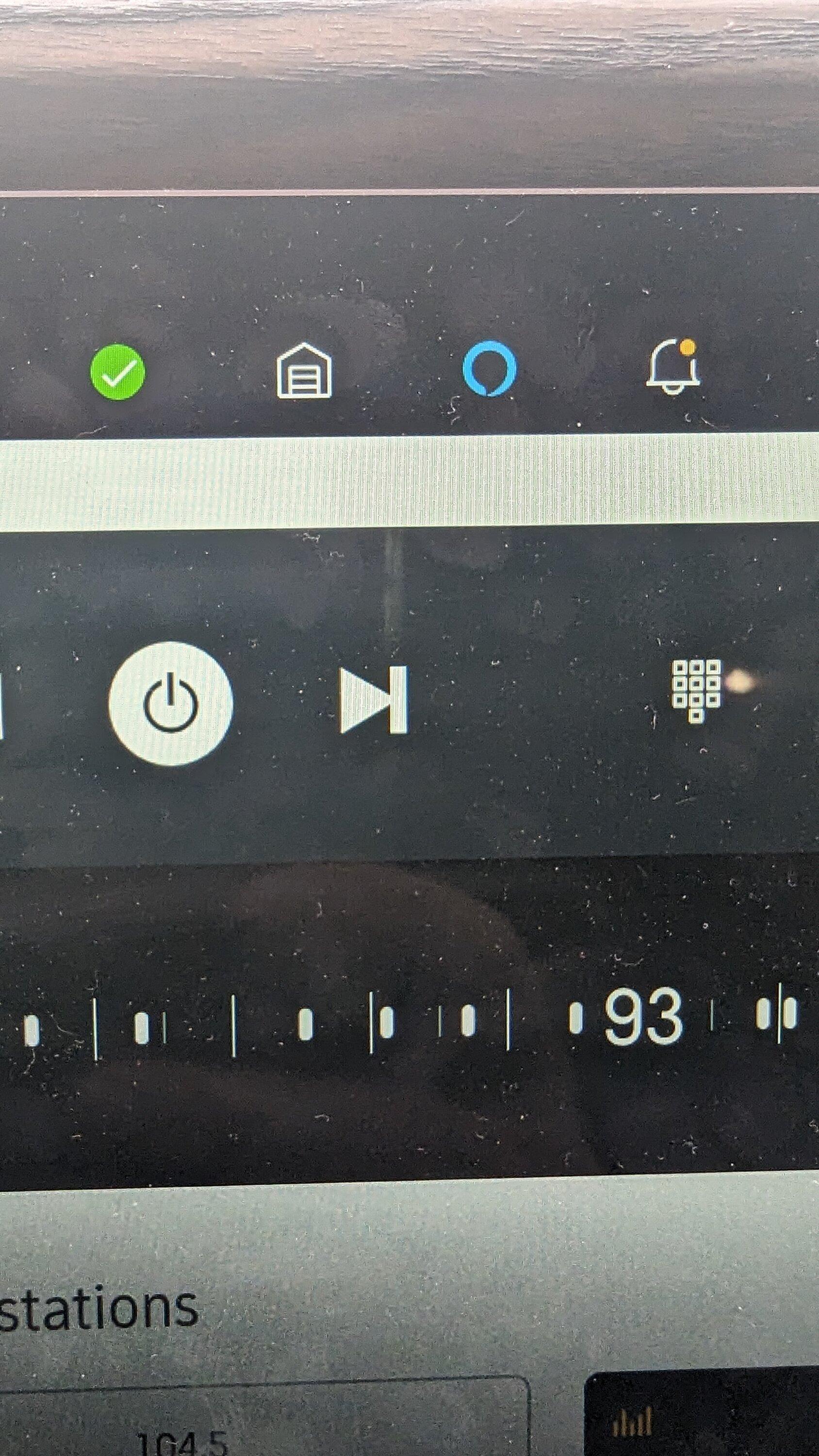 Rivian R1T R1S Speaker icon center screen (what does it do?) PXL_20230616_155901371