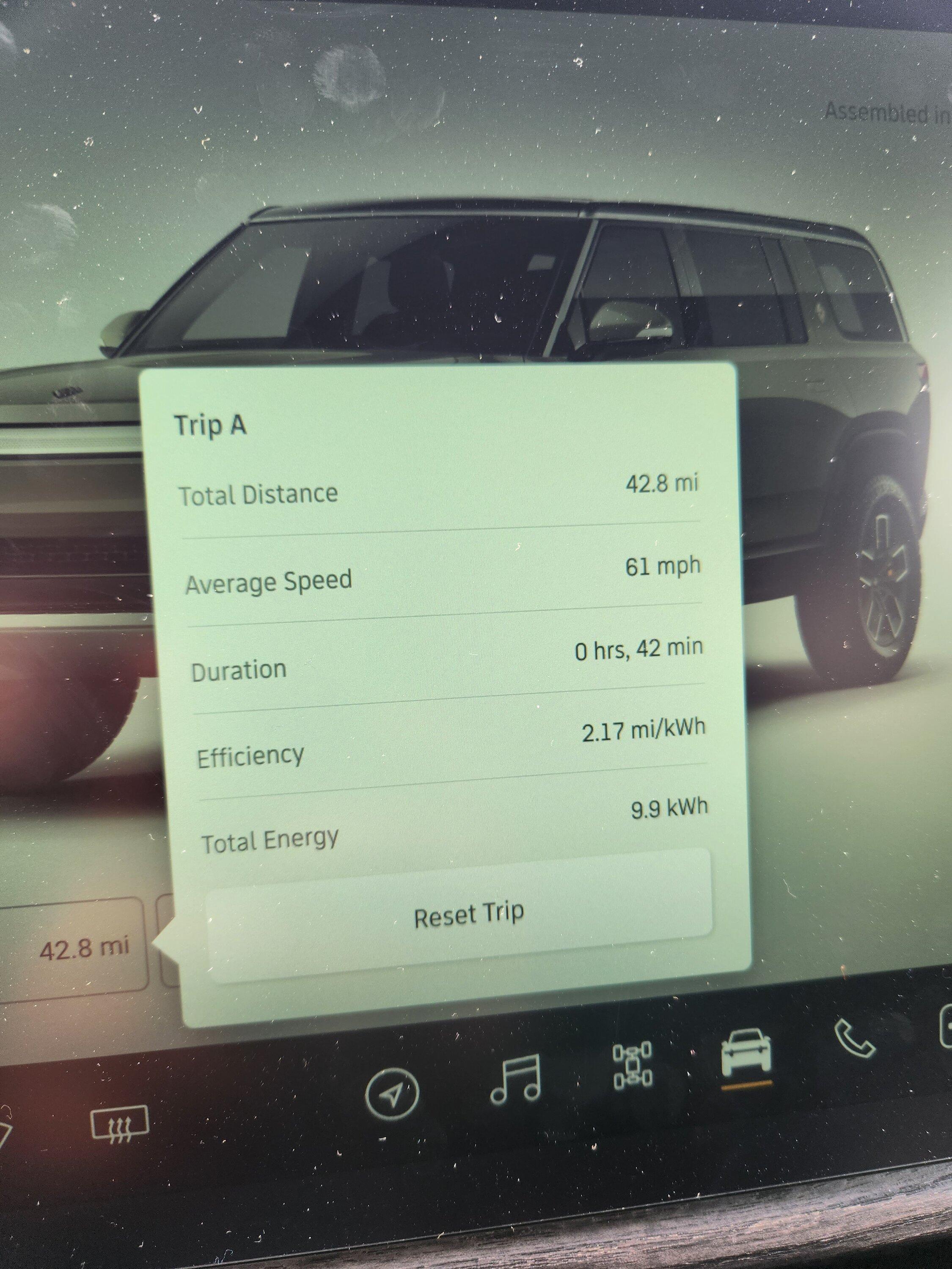 Rivian R1T R1S Lightning Owner with R1S on order 20230124_130402