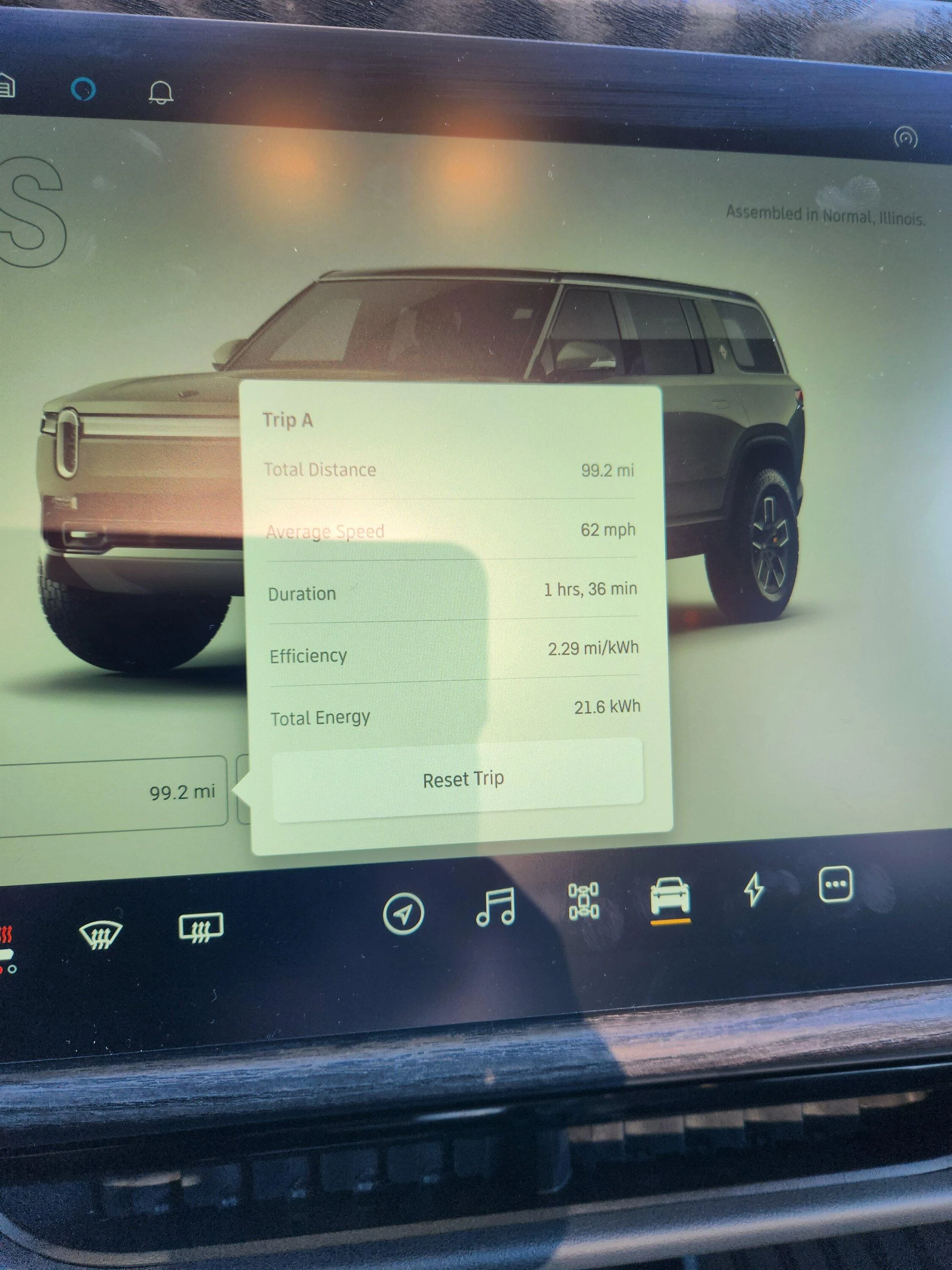 Rivian R1T R1S Lightning Owner with R1S on order 20230124_103852